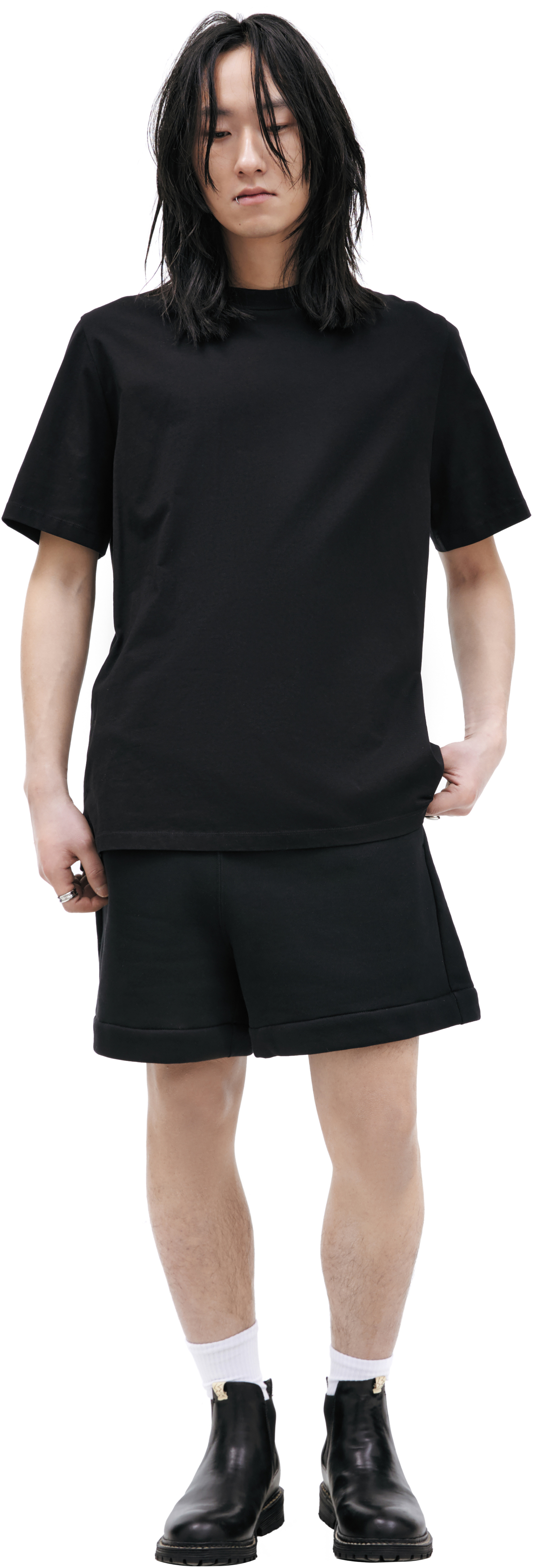 Jil Sander Black cotton T-shirt