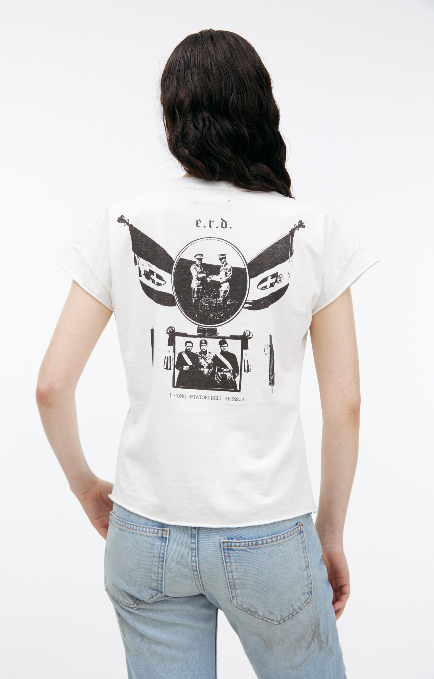 Enfants Riches Déprimés Grey print T-shirt
