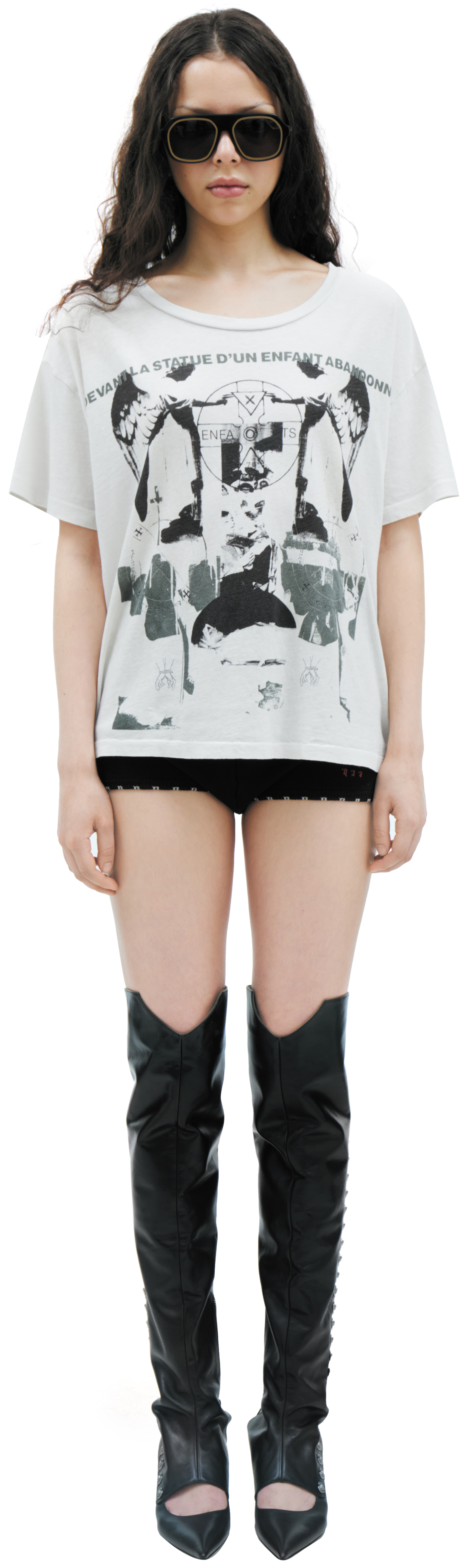 Enfants Riches Déprimés White print T-shirt
