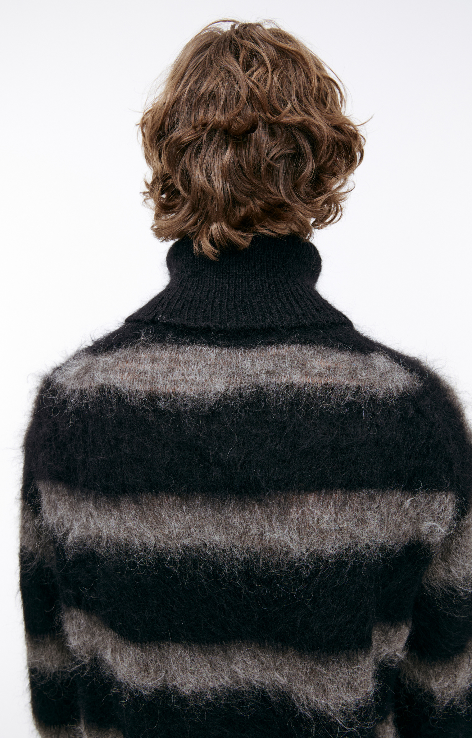 Yohji Yamamoto Striped wool sweater