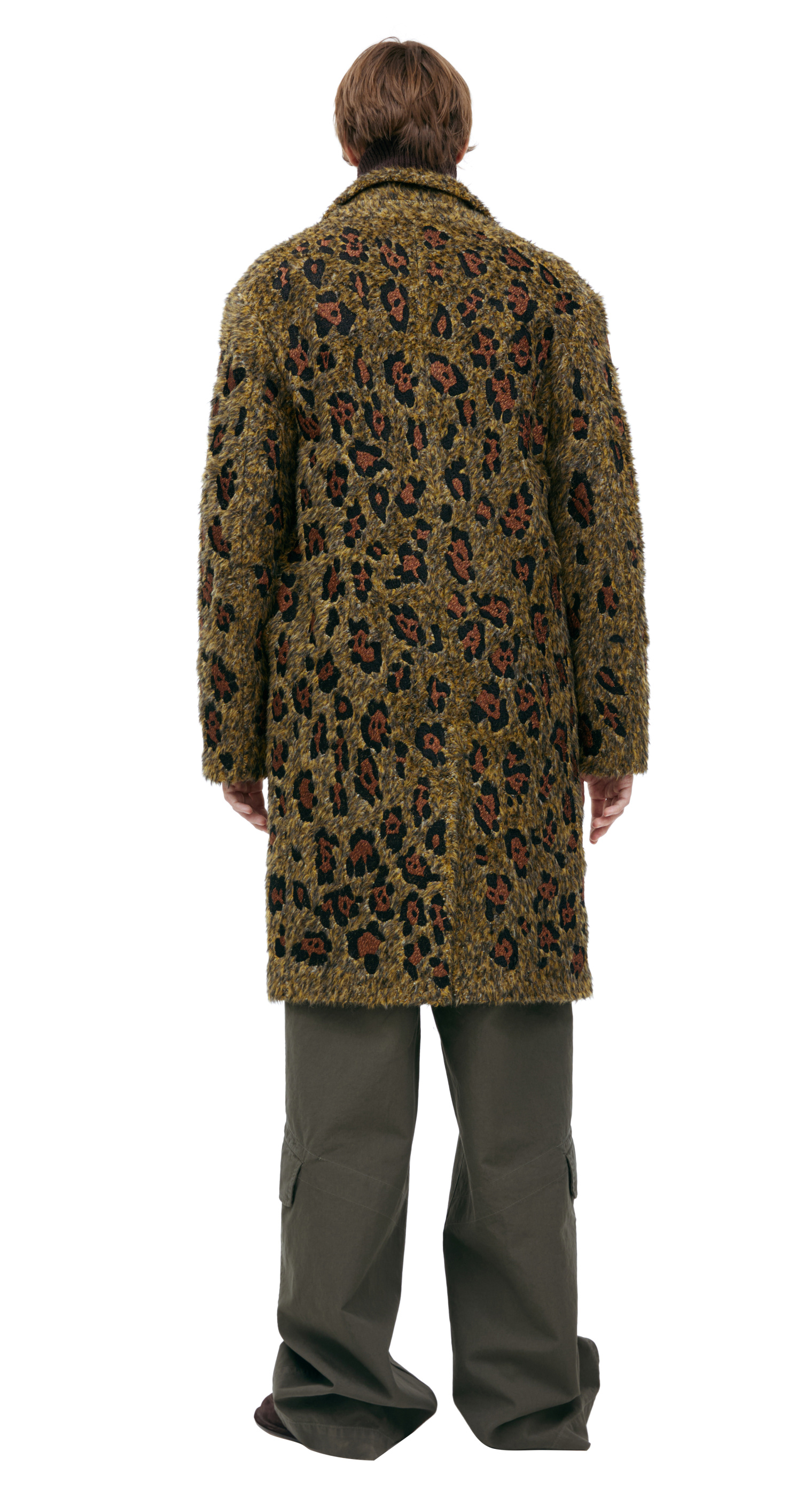 Dries Van Noten Animalistic print coat