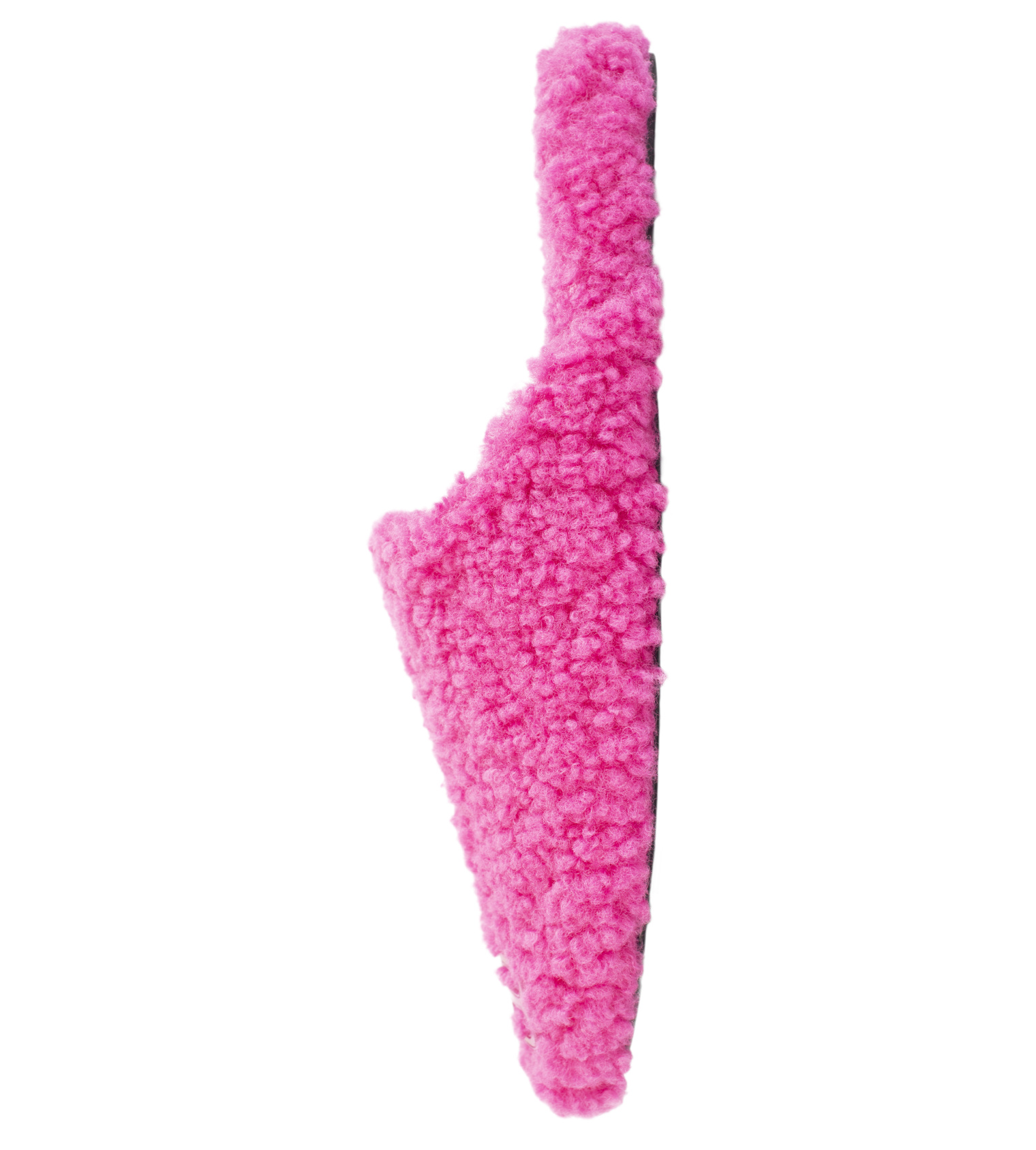 Balenciaga Cozy Fleece BB mule in pink