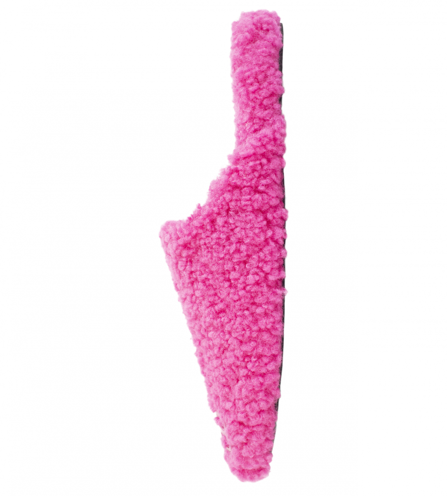 Balenciaga Cozy Fleece BB mule in pink
