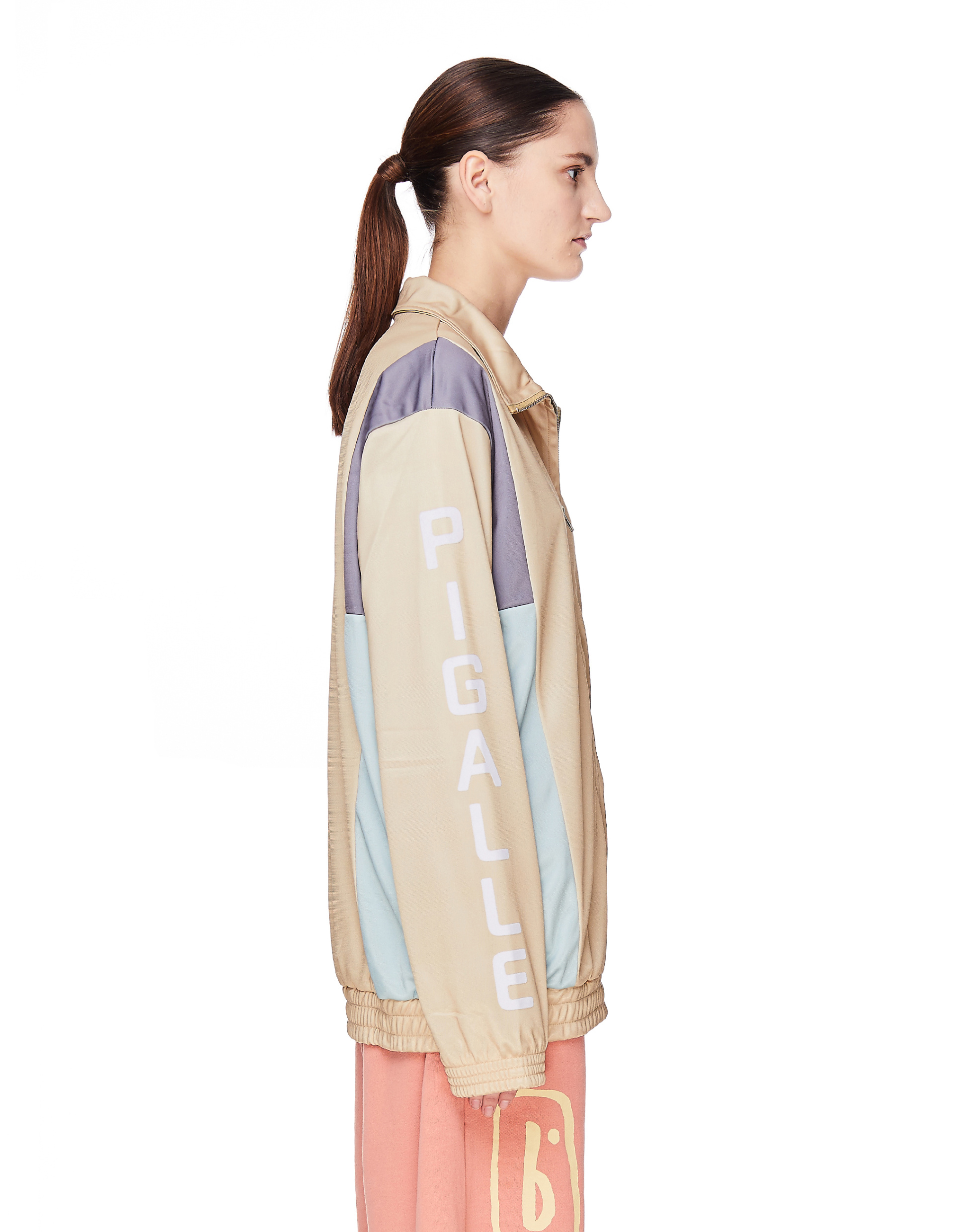 Pigalle Yellow Printed Track Jacket