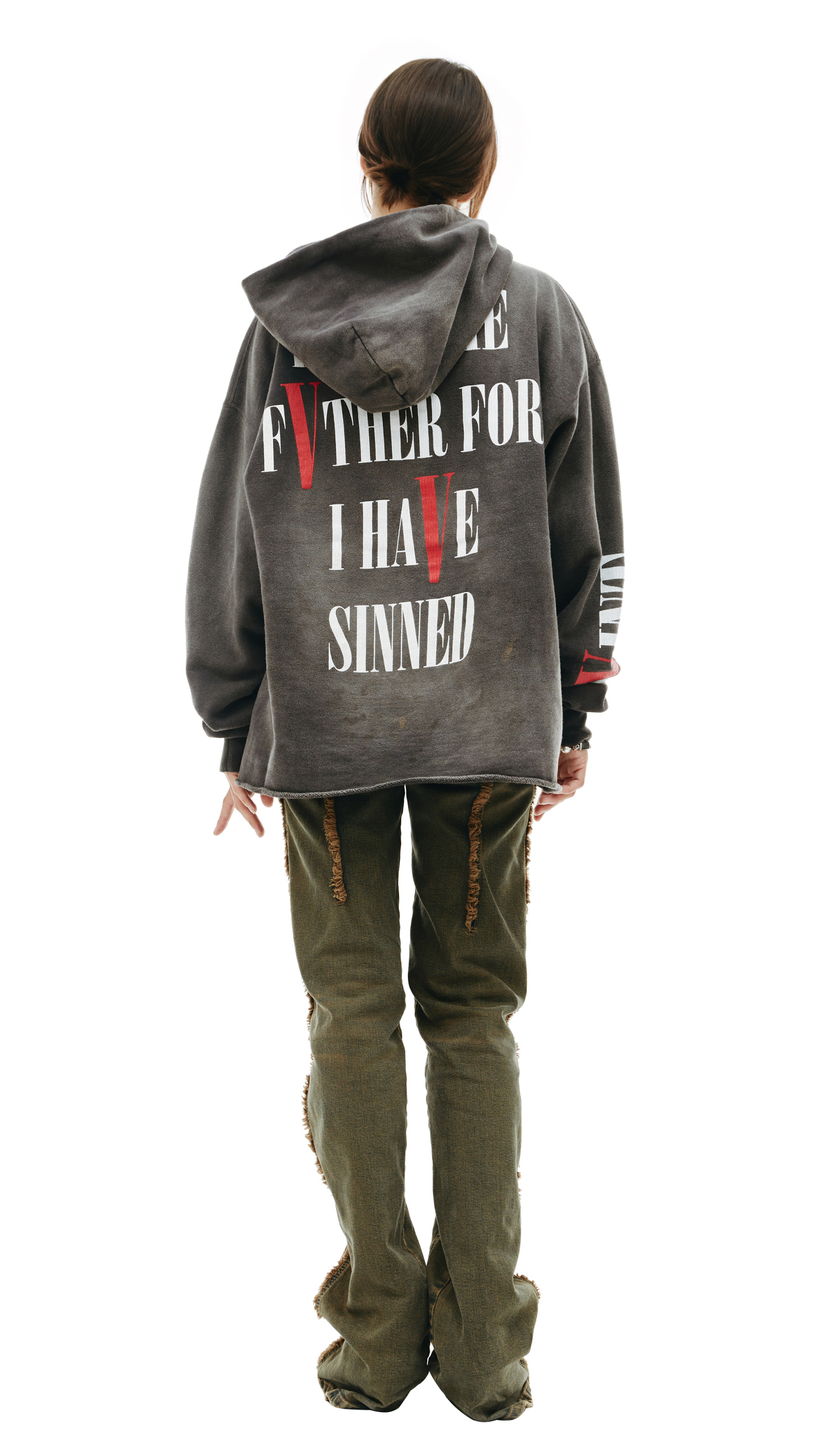 Saint Michael VLONE x Saint Michael printed hoodie