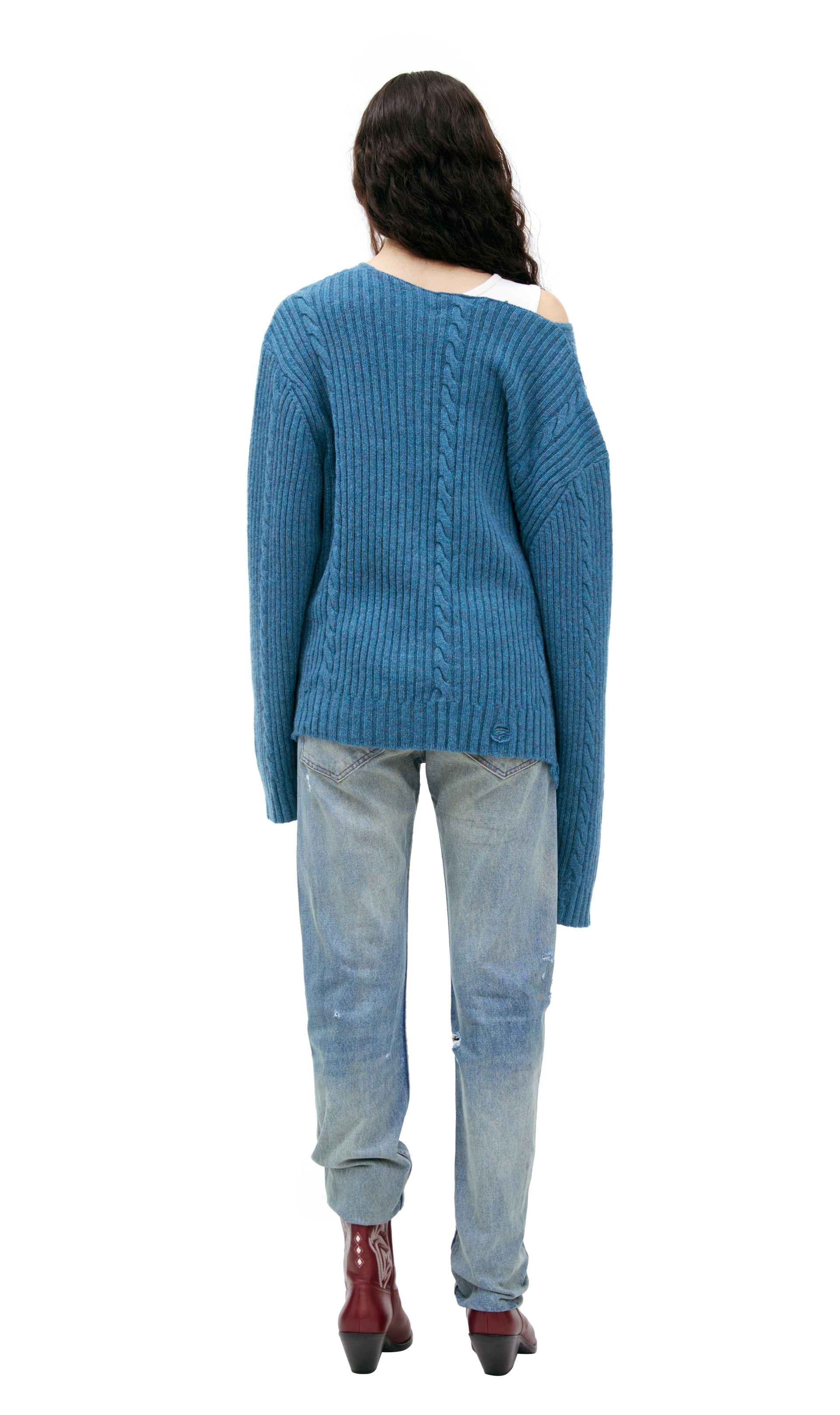 Enfants Riches Déprimés Cashmere V-NECK SWEATER