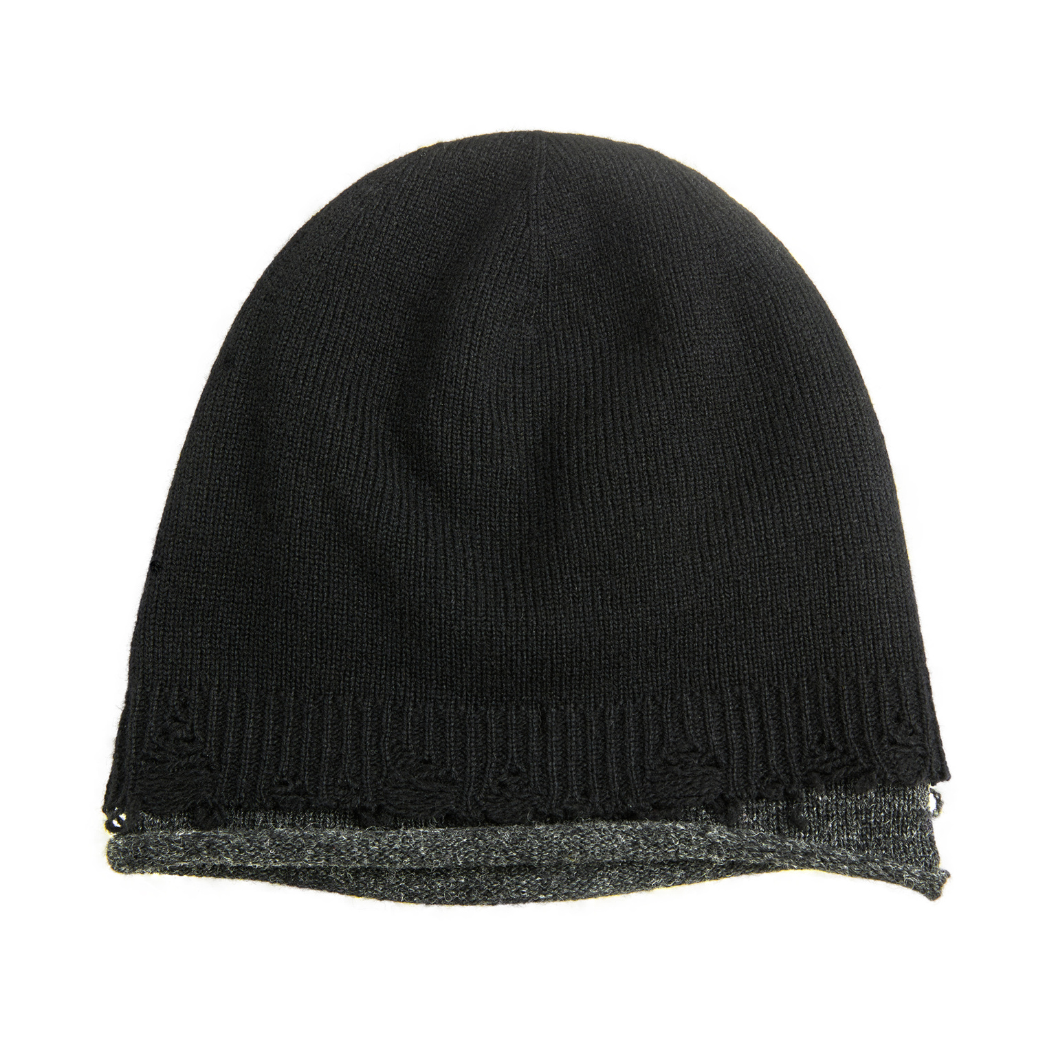 Y\'s Ripped wool beanie