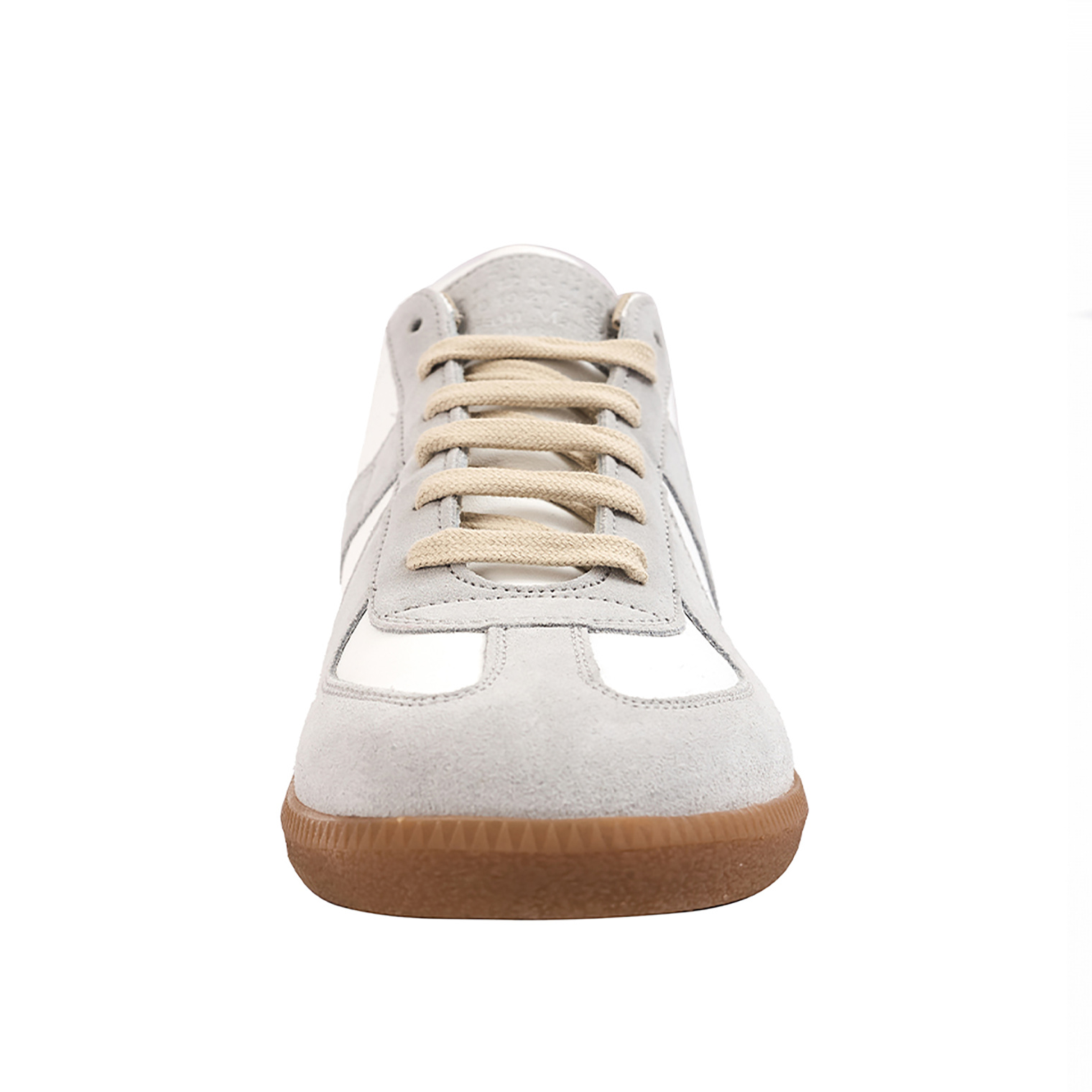 Maison Margiela White Leather & Suede Replica Sneakers