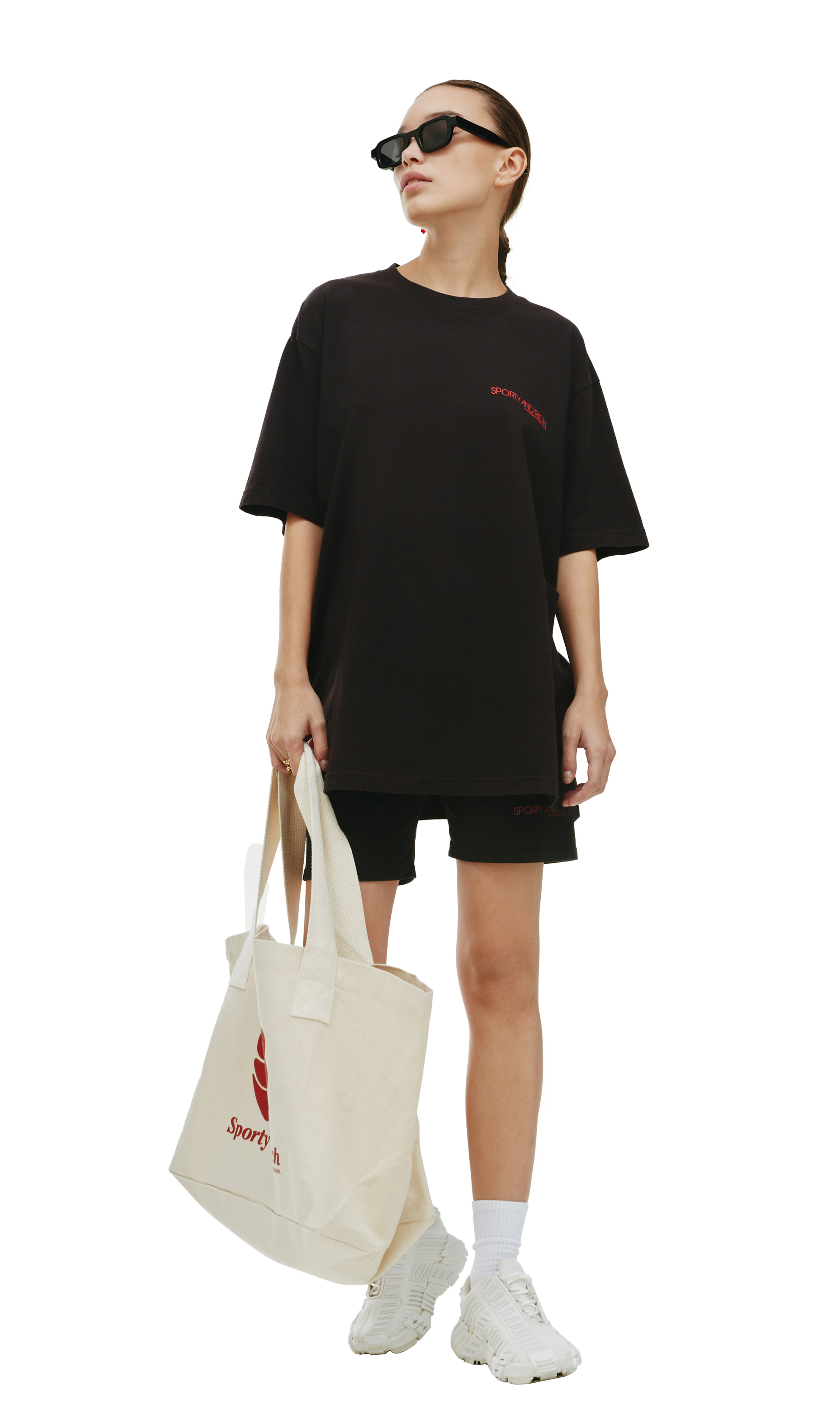 SPORTY & RICH Apple shopper bag