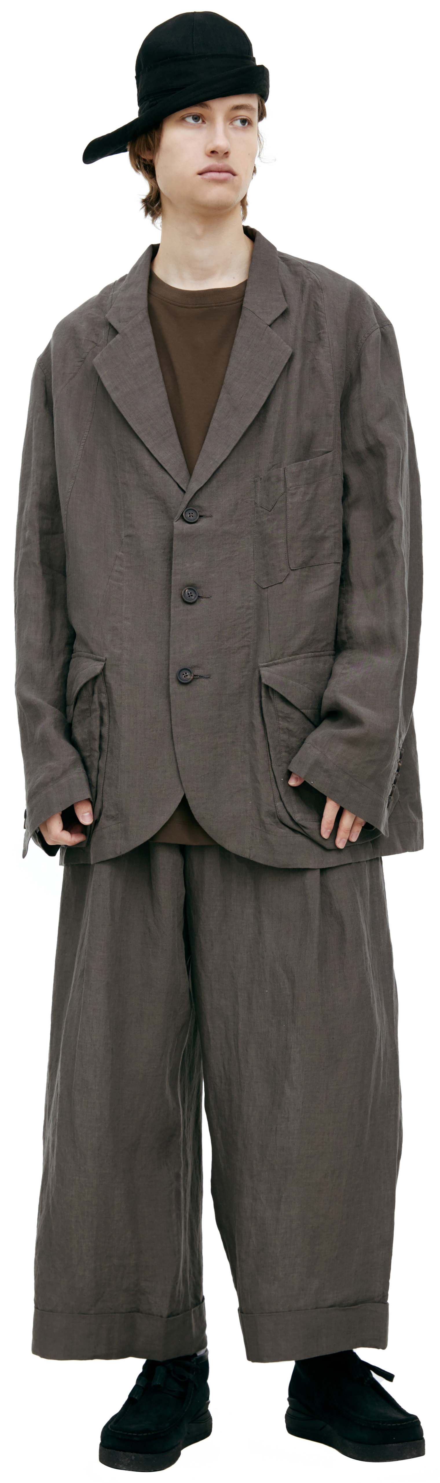 Ziggy Chen Single-breasted jacket with buttons