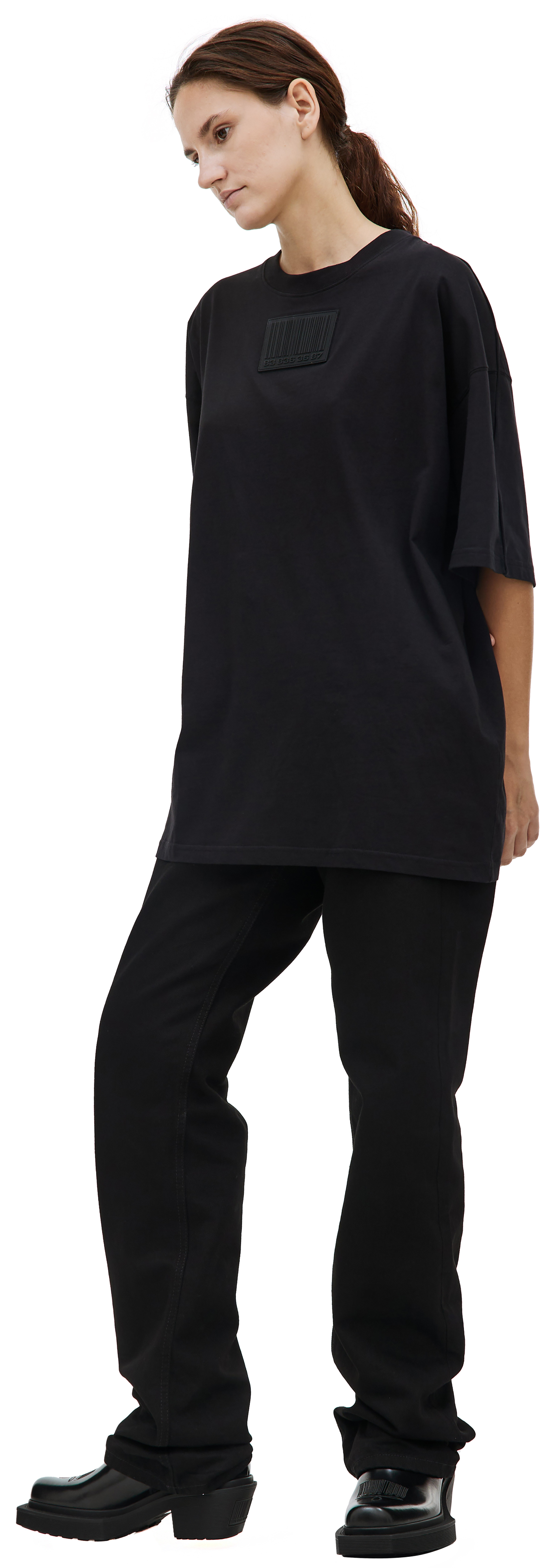 VTMNTS Black logo t-shirt