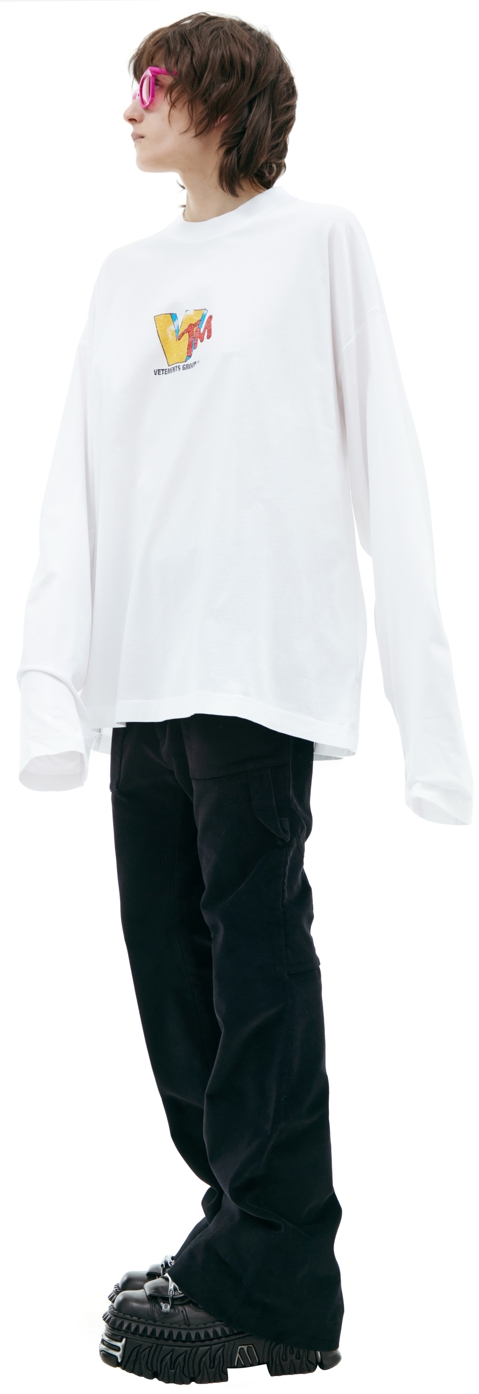VETEMENTS MTV print longsleeve