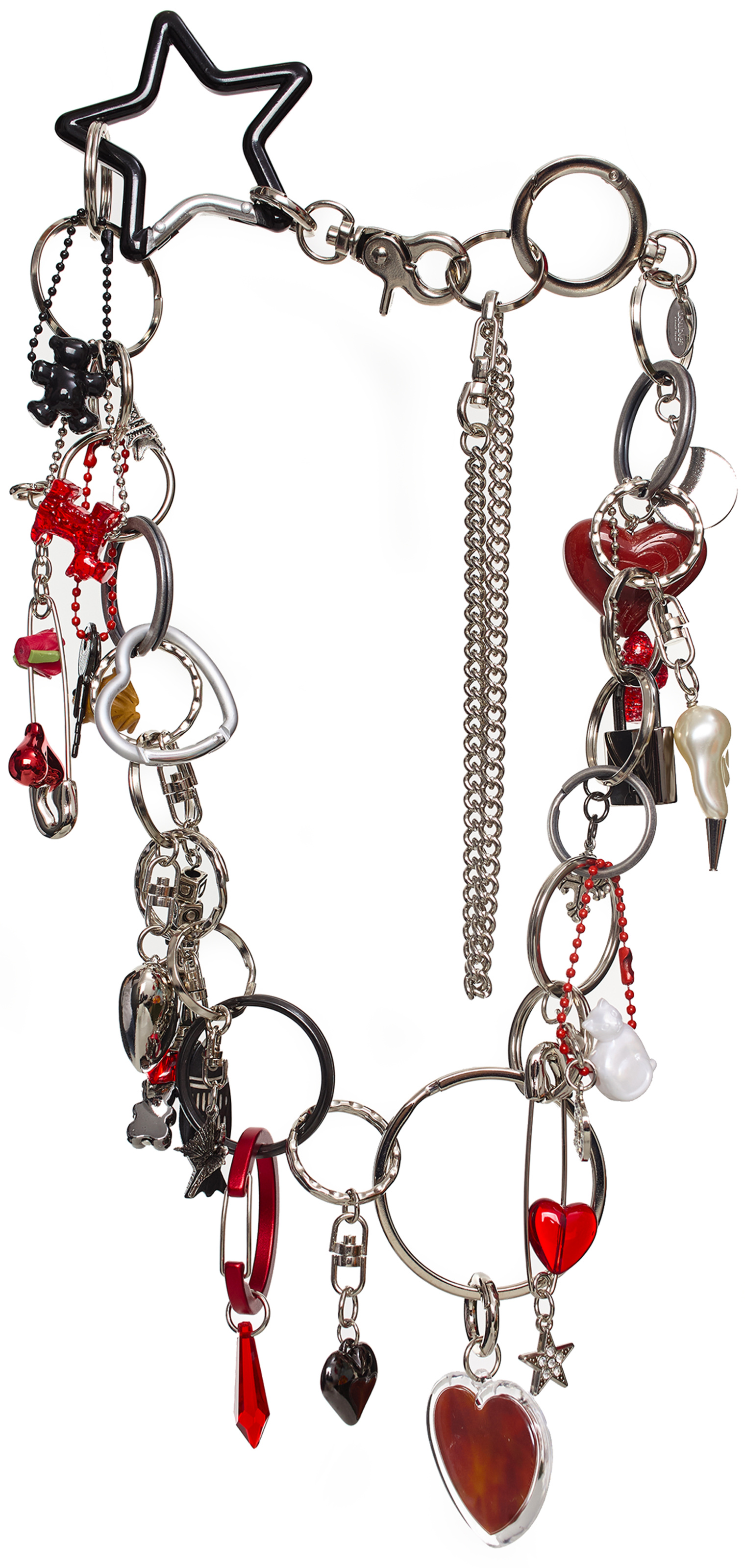 Buy Doublet women silver key chain for $370 online on SV77