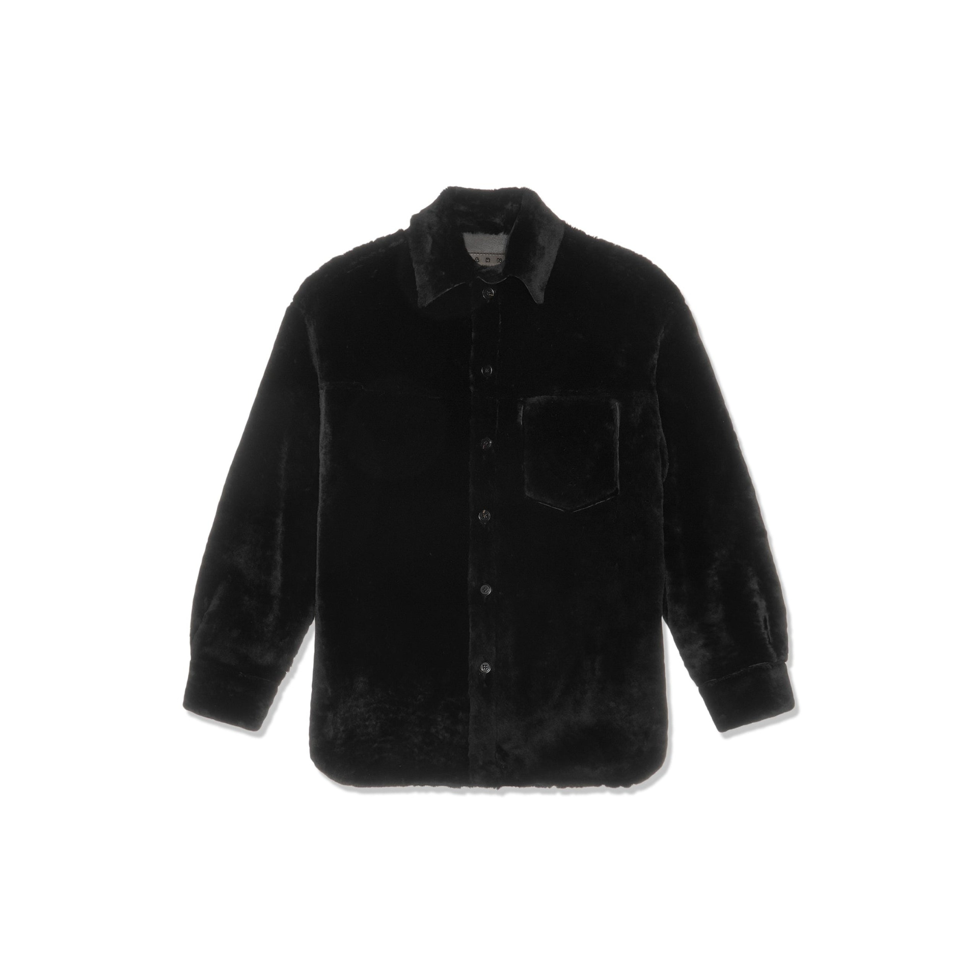Marni Buttoned Long-Sleeved Reversible Jacket