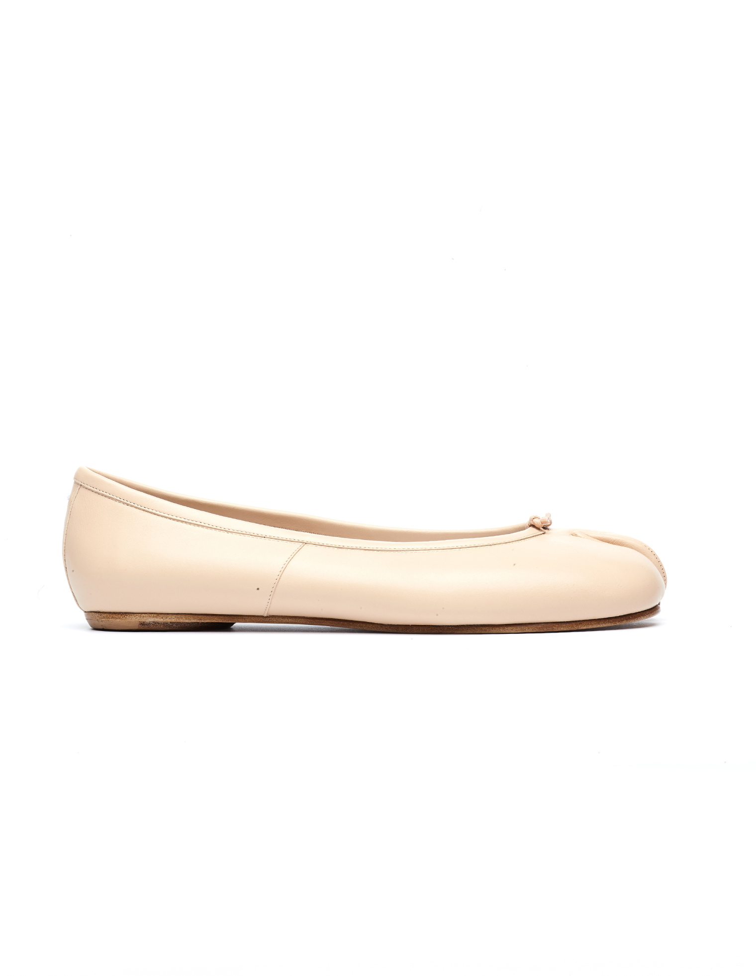 Maison Margiela Tabi Leather Ballerina Shoes