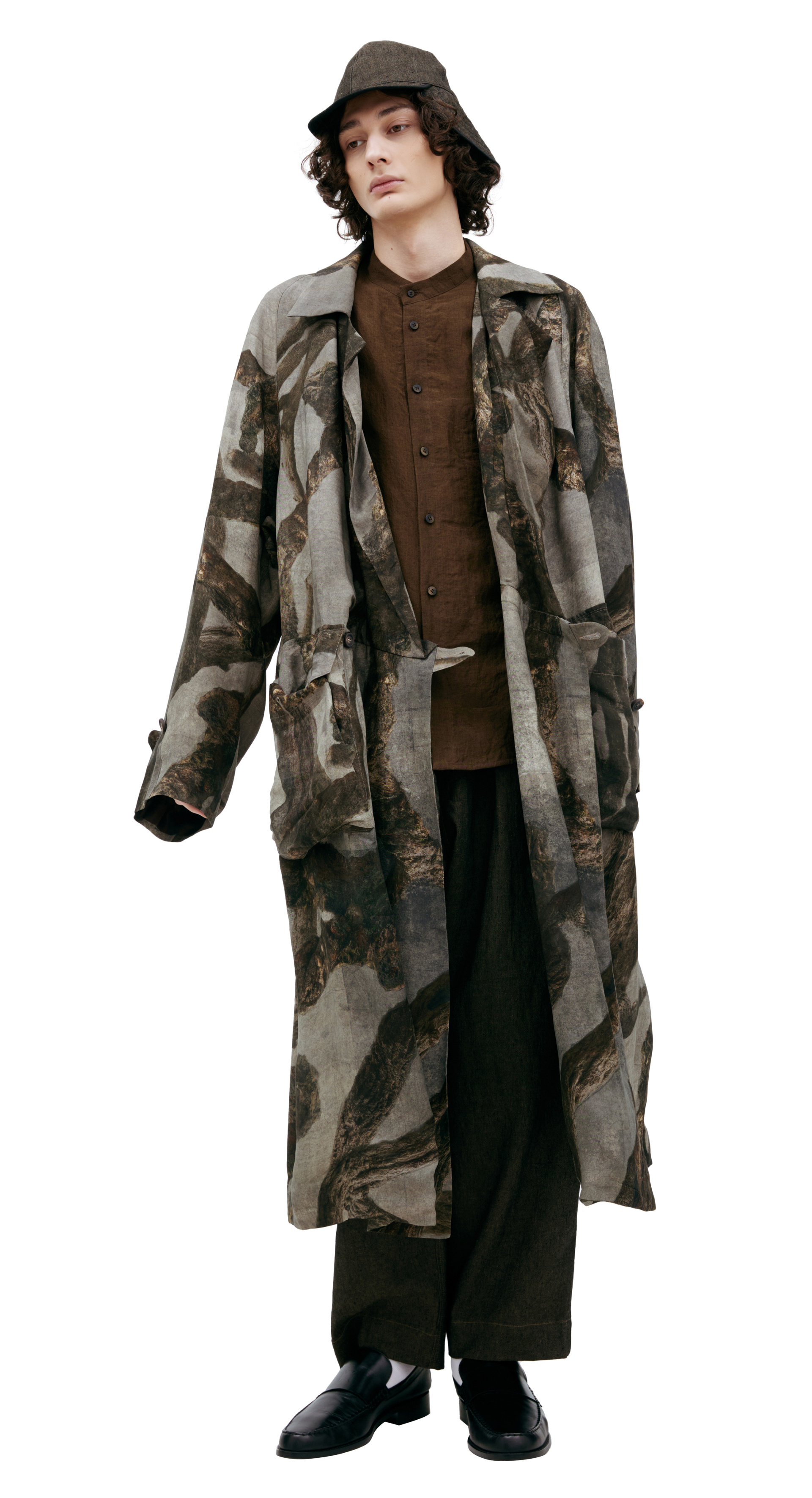 Ziggy Chen Coat with patch pockets