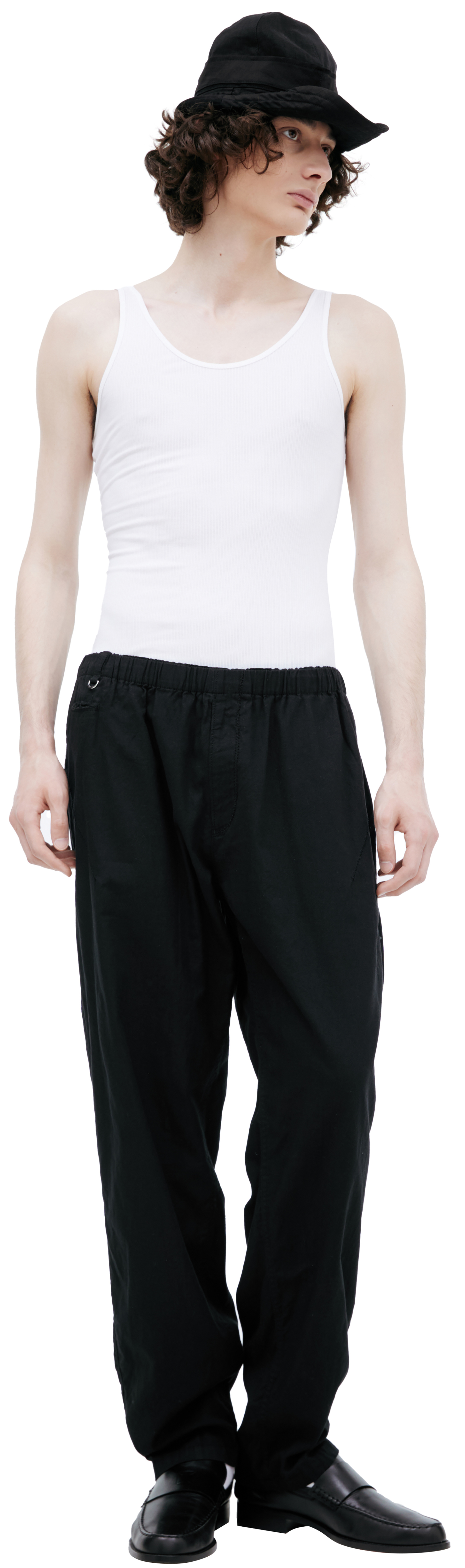 Undercover Straight trousers with patch