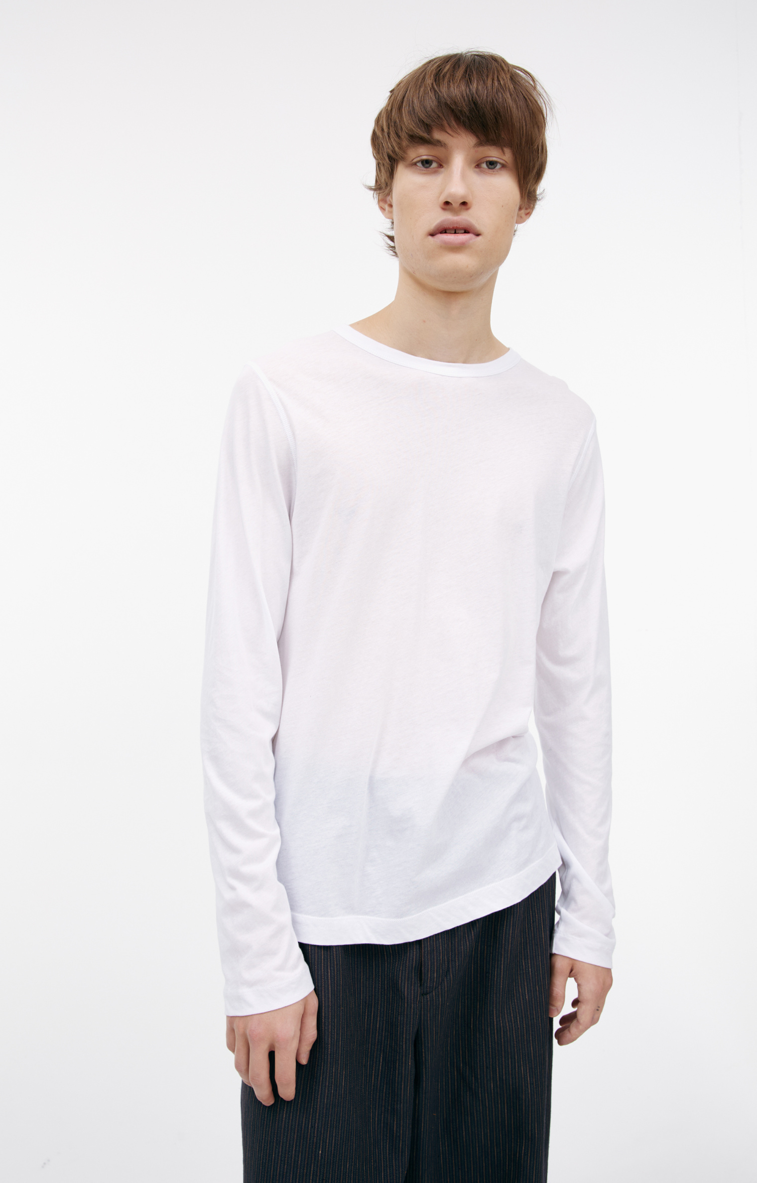 Dries Van Noten White cotton longsleeve