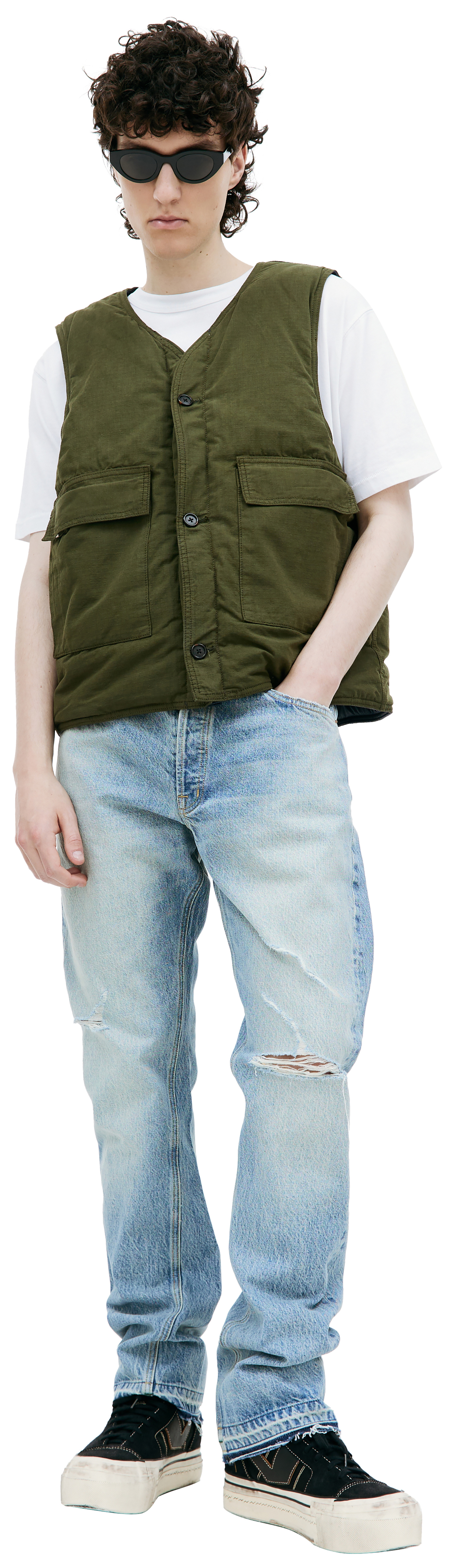 BTFL Khaki reversible vest