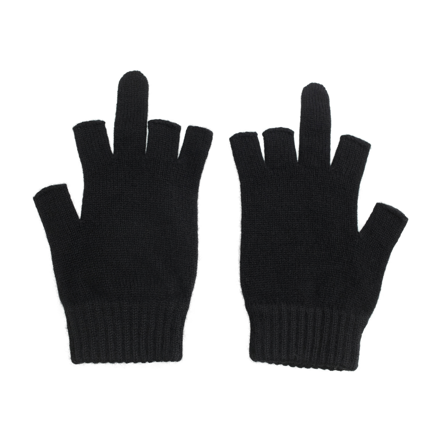 Mastermind WORLD Black gloves with patch