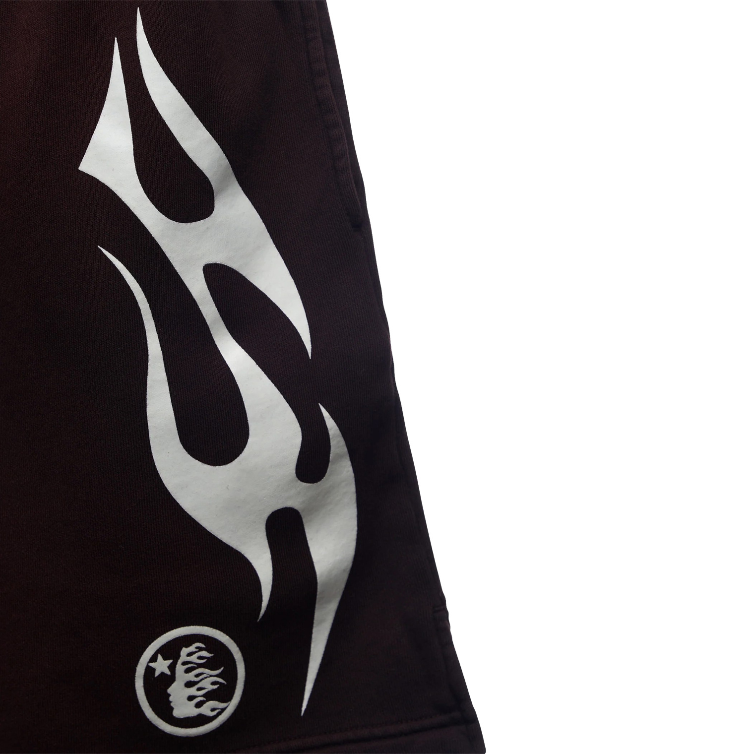 Hellstar Brown print shorts