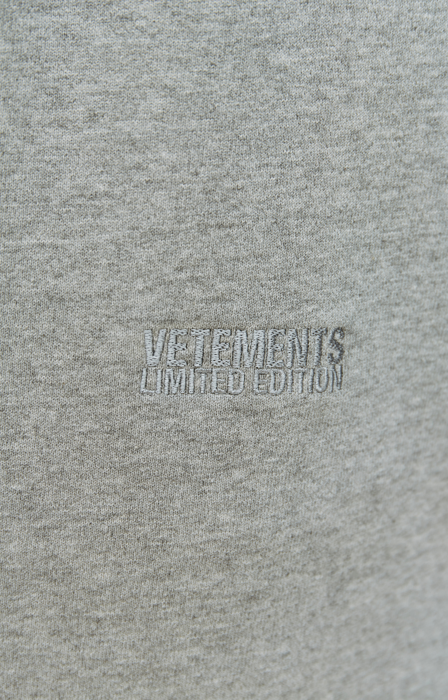VETEMENTS Extra long wide sweatpants