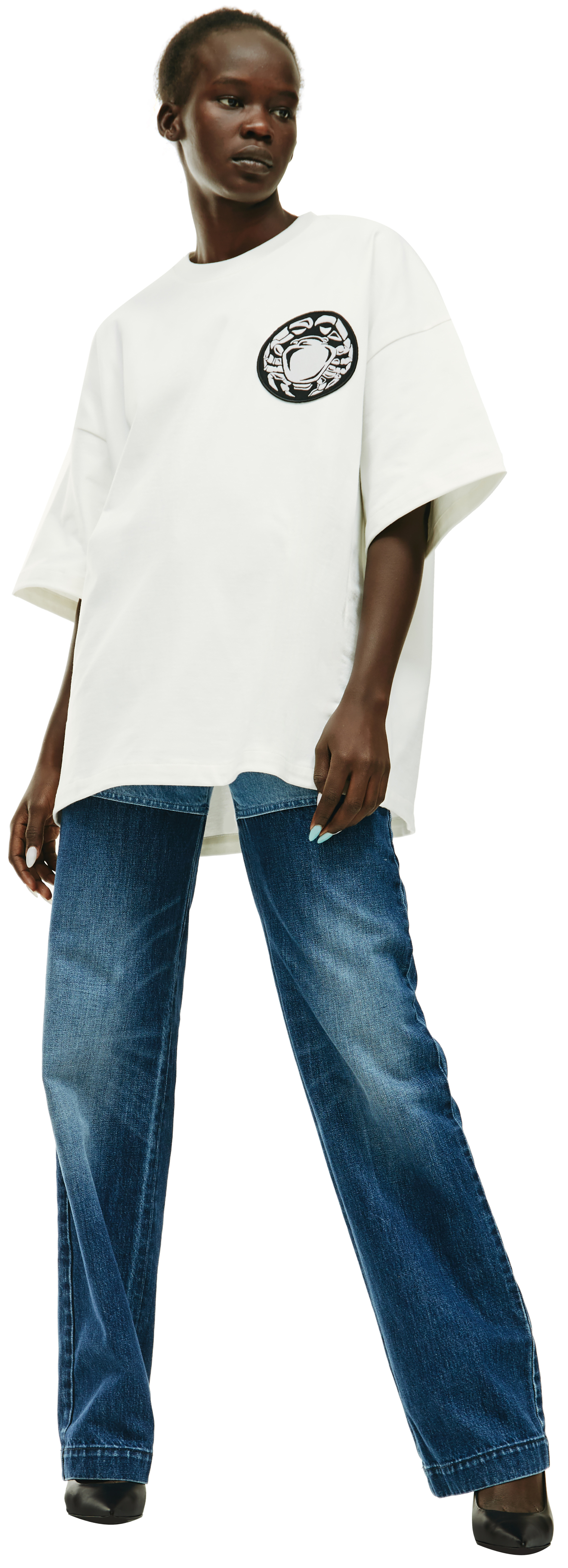 Jil Sander Cancer Cotton T-Shirt