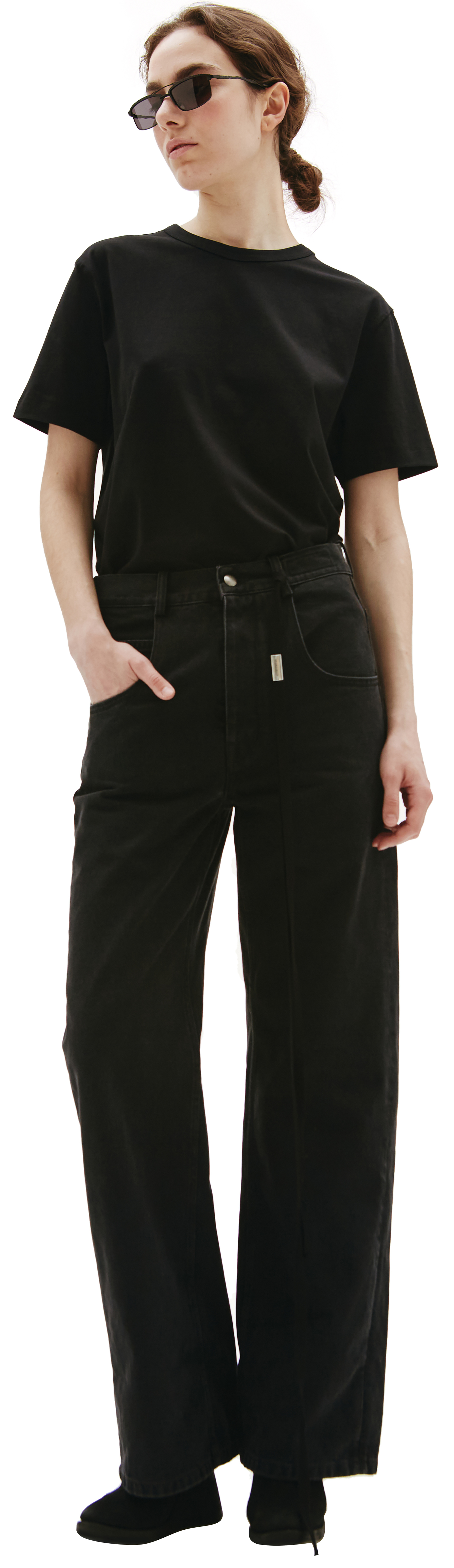 Ann Demeulemeester Claire faded jeans