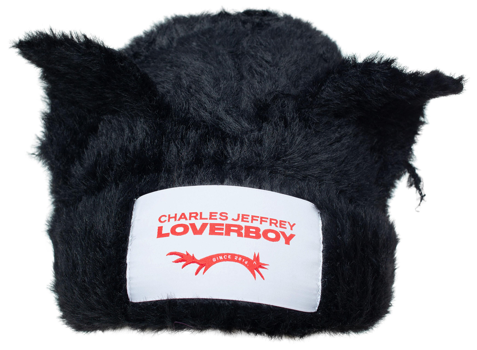 CHARLES JEFFREY LOVERBOY Black logo beanie