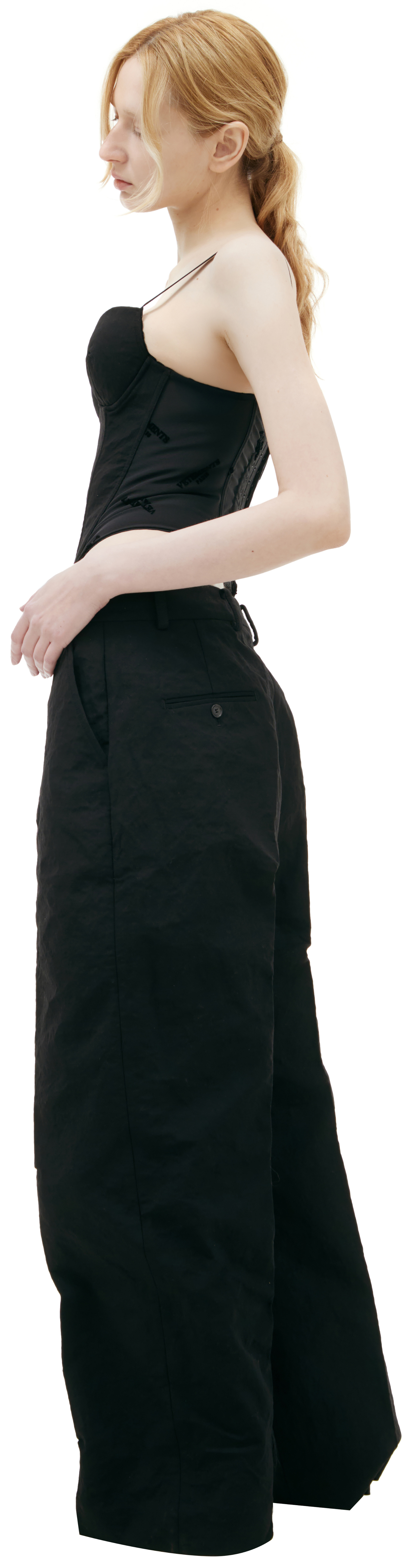 VETEMENTS Black corset