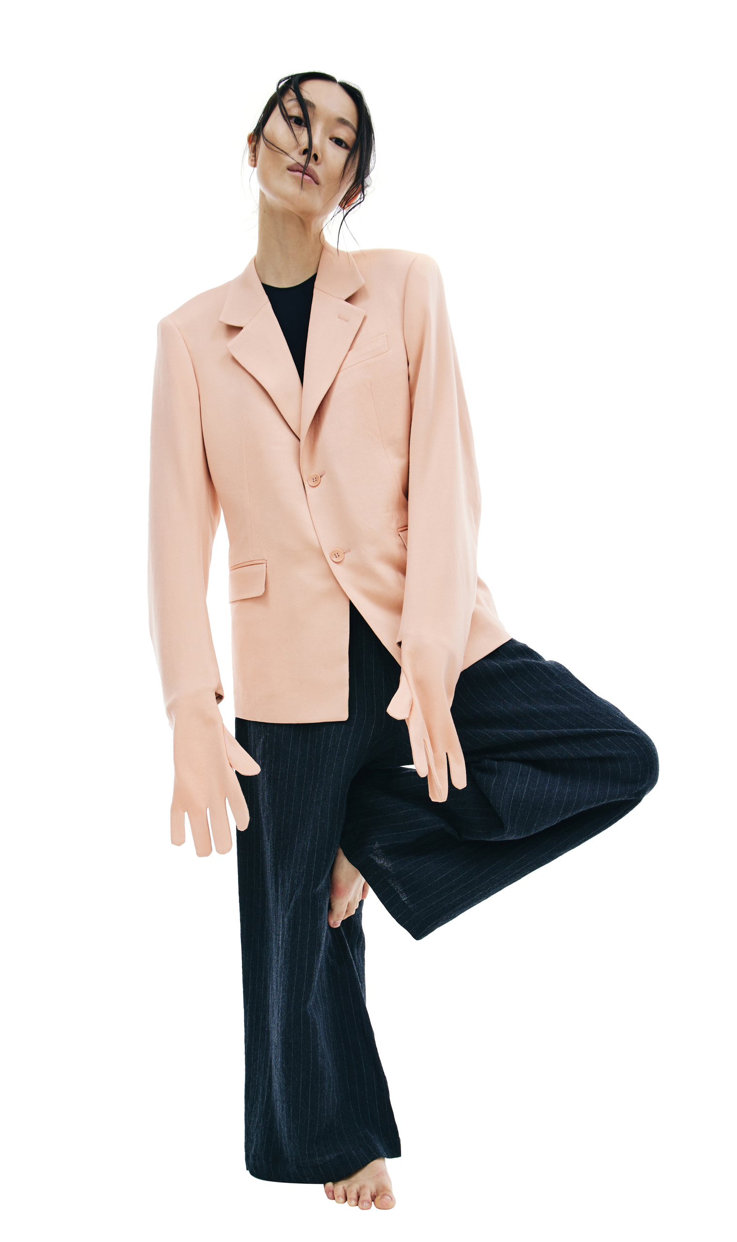 Doublet Glove sleeve tailored blazer