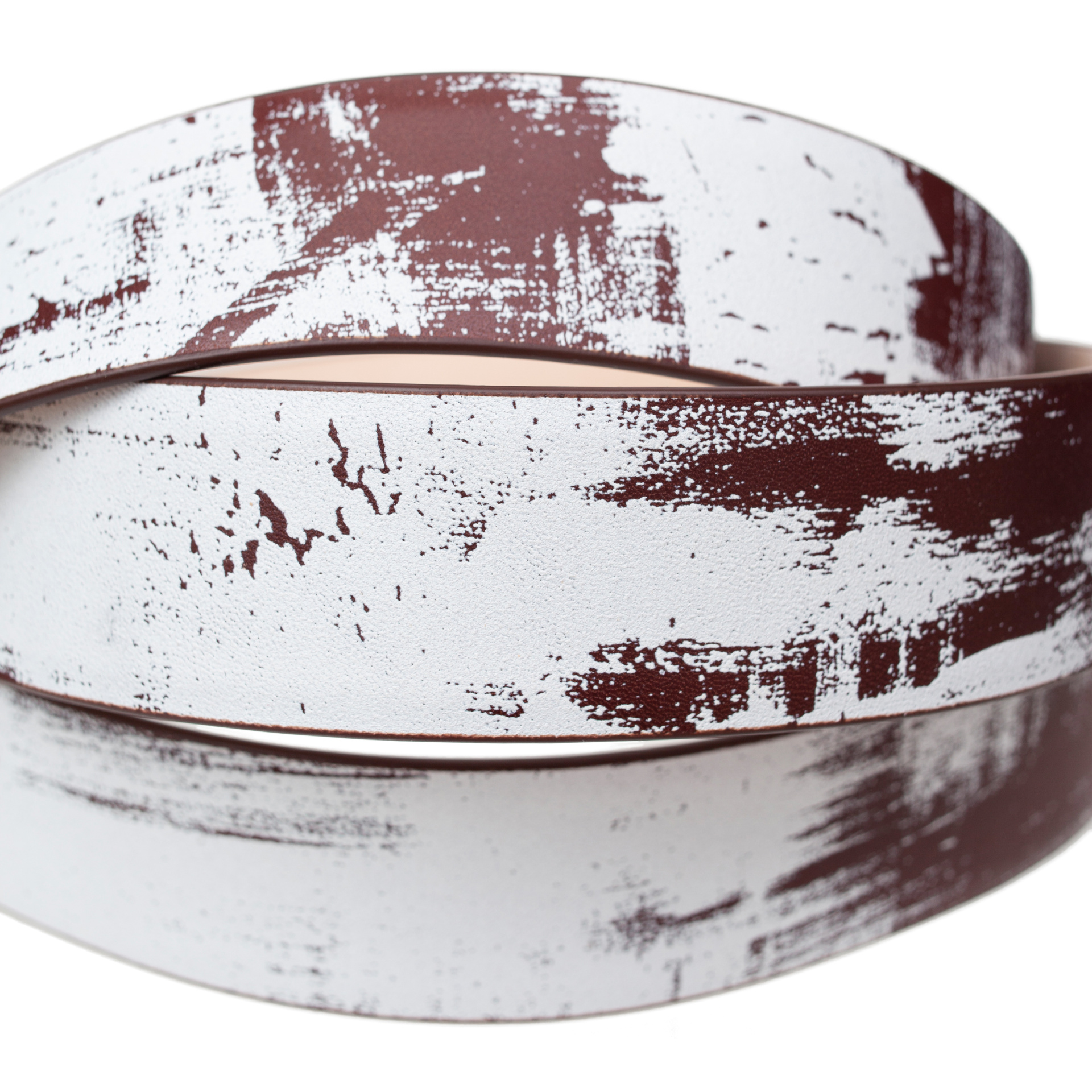 Maison Margiela Bianchetto leather belt