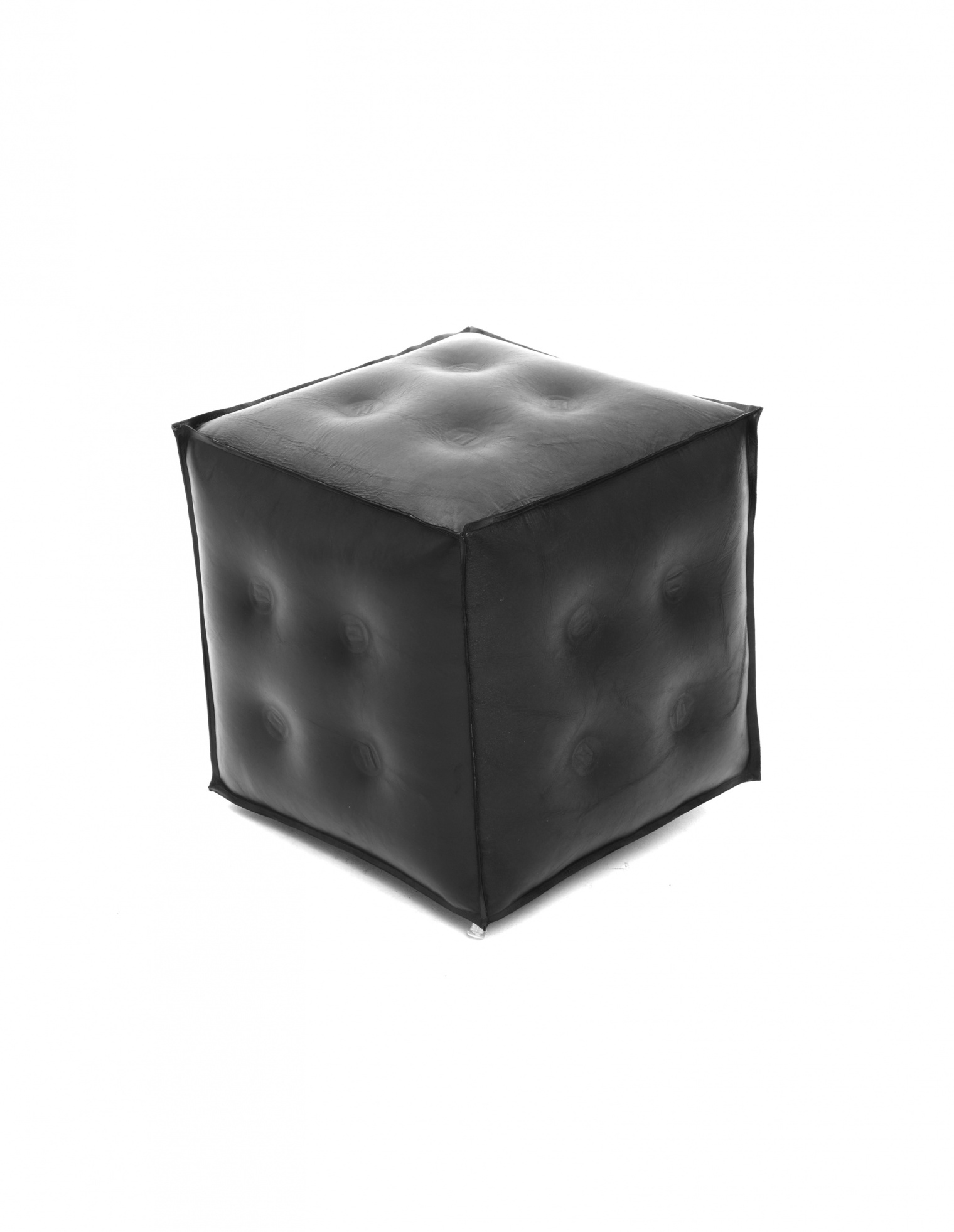 Isaac Sellam Inflatable leather pouf