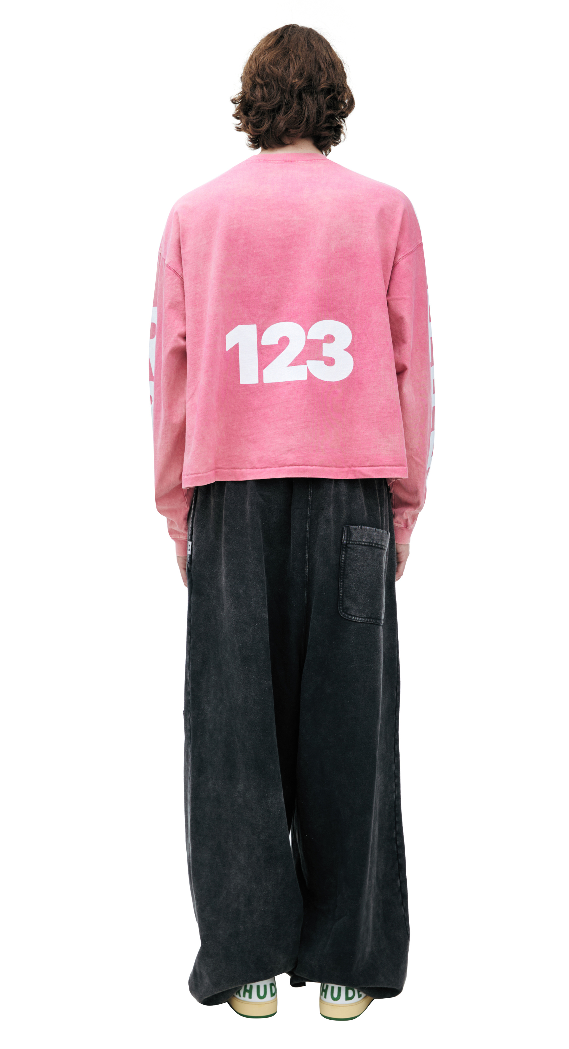 RRR123 Pink cotton longsleeve