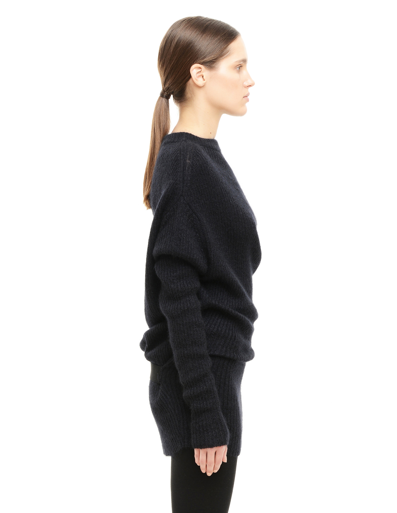 Ann Demeulemeester Джемпер из мохера и шелка