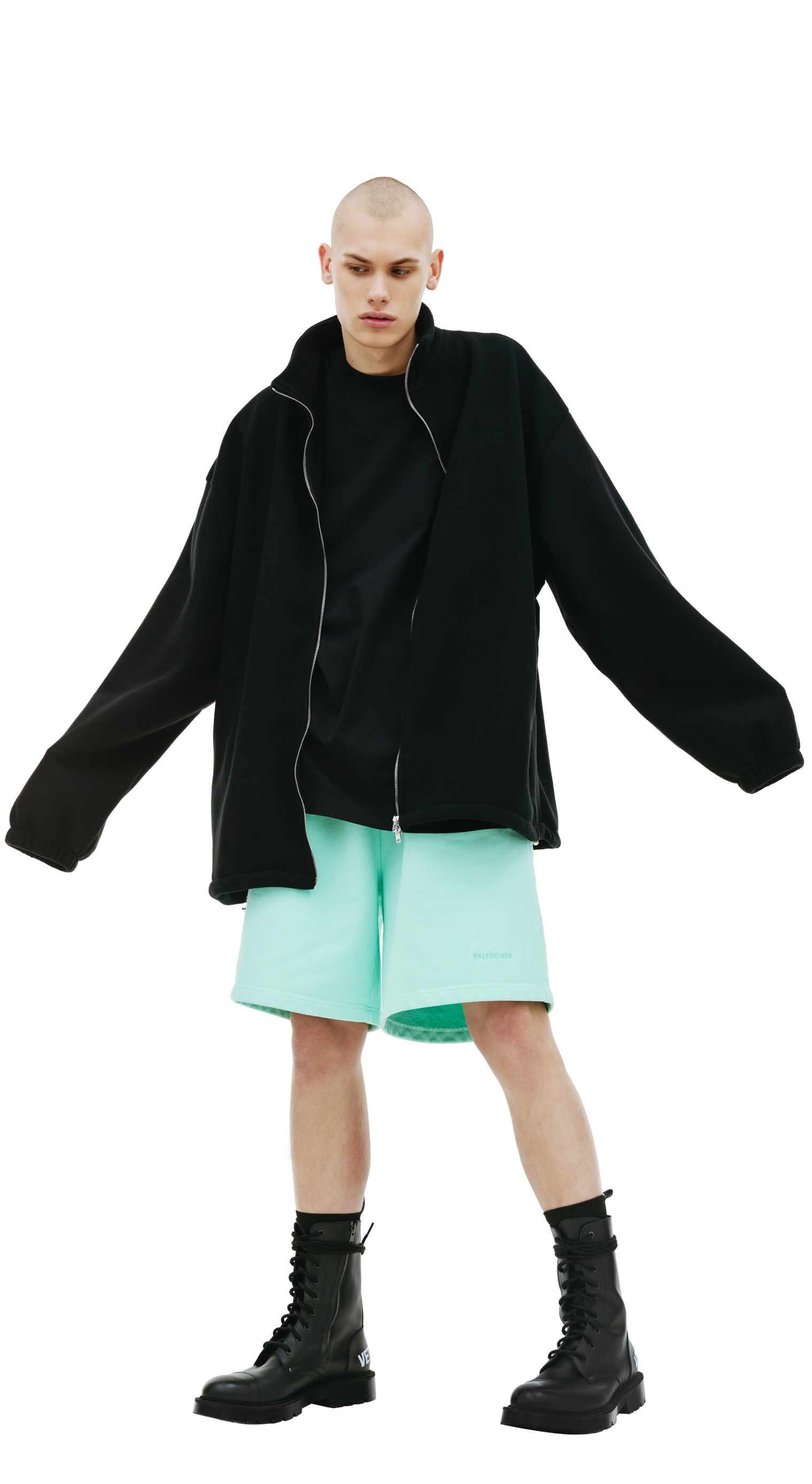 VETEMENTS Fleece zip up jacket