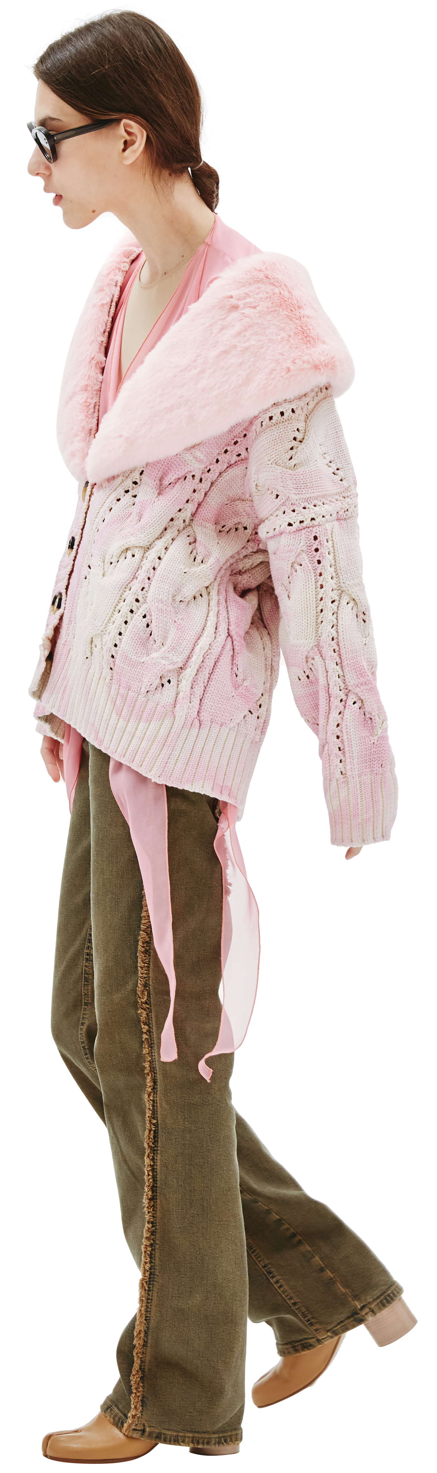 Blumarine Knitted Tai Dai Cardigan