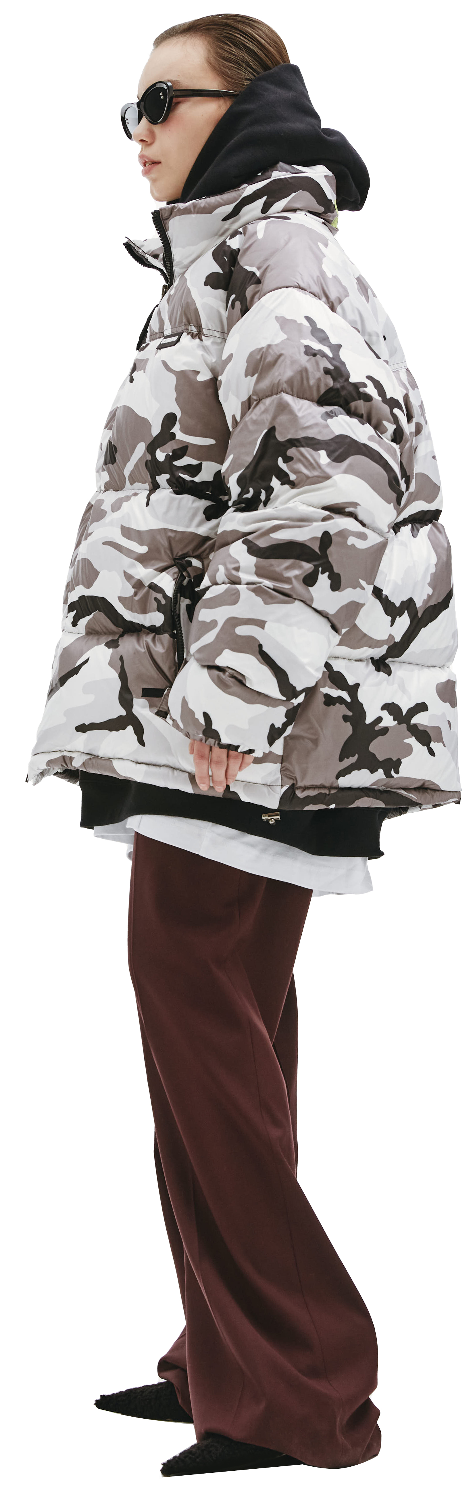 VETEMENTS Camouflage down jacket