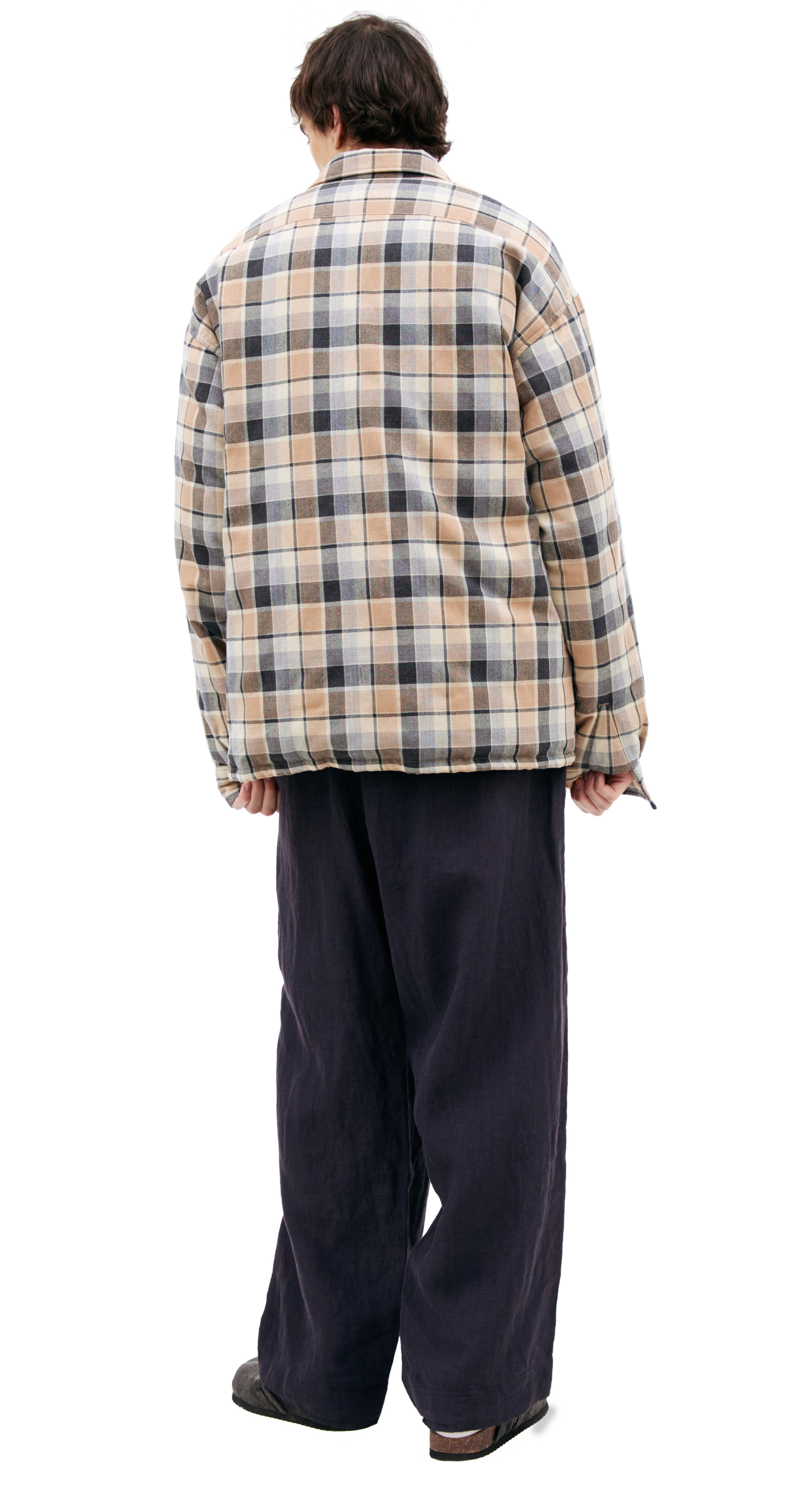 visvim Beige plaid jacket