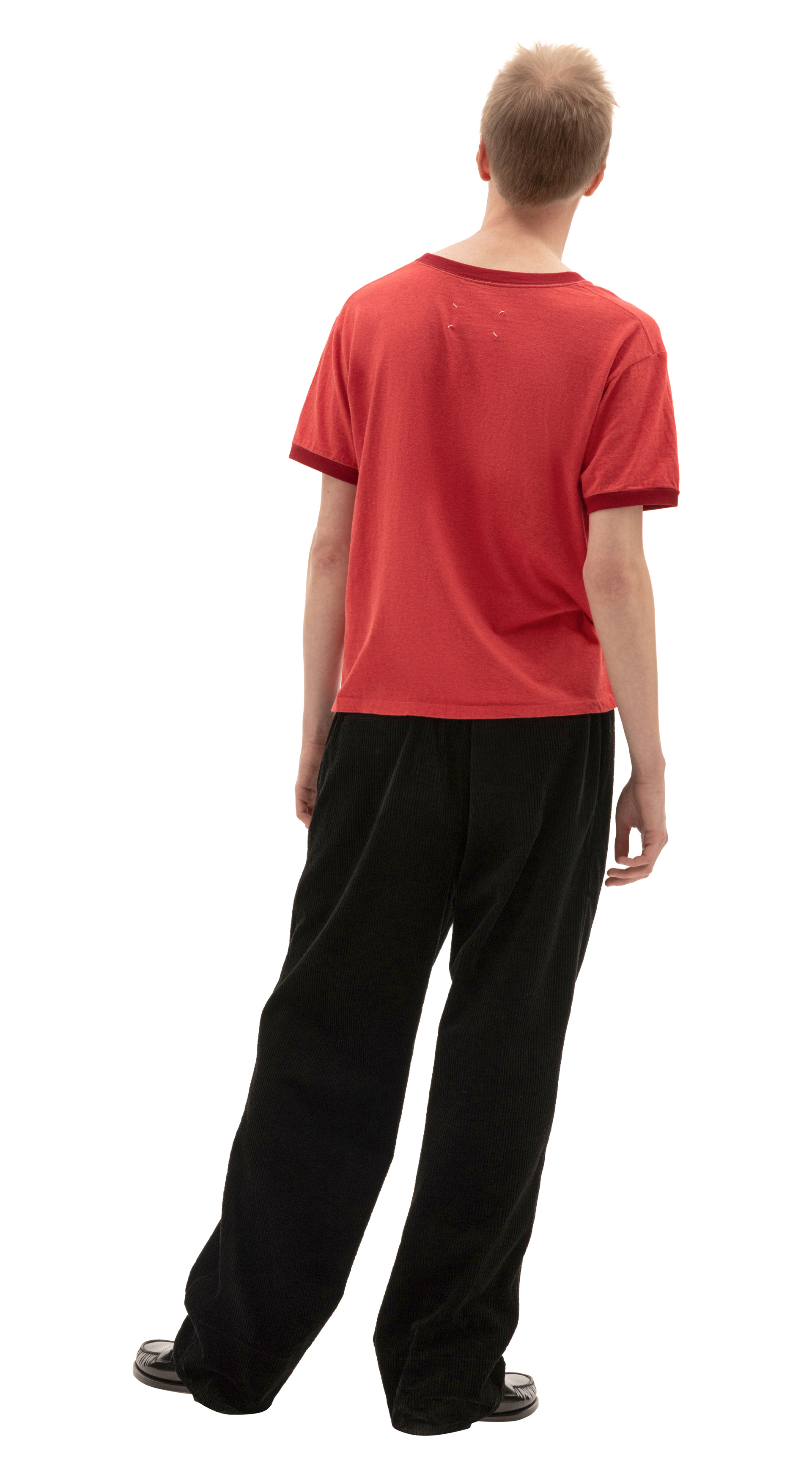 Maison Margiela Red Logo T-Shirt