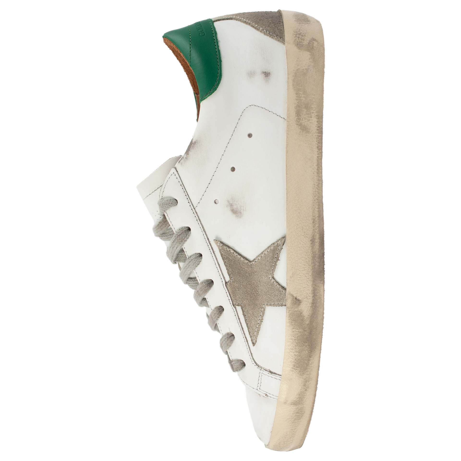 Golden Goose Superstar White Leather Sneakers