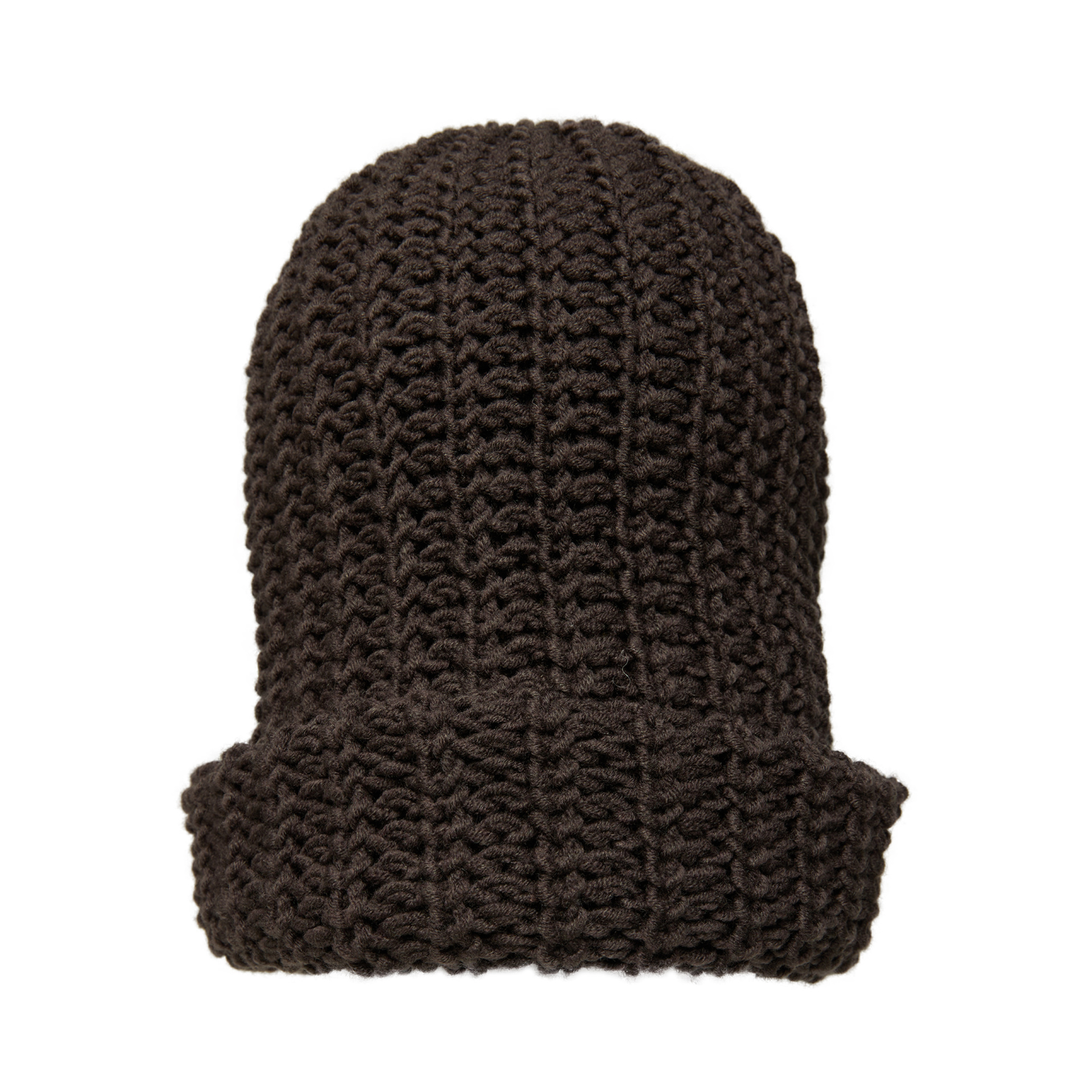 Maison Mihara Yasuhiro Brown High Wool Beanie