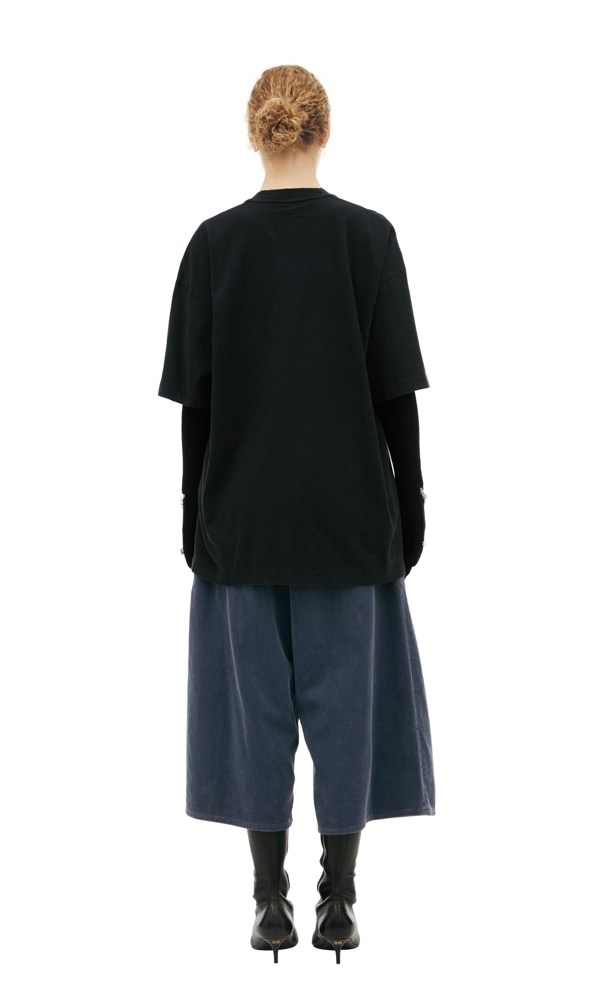 Doublet Black print T-shirt