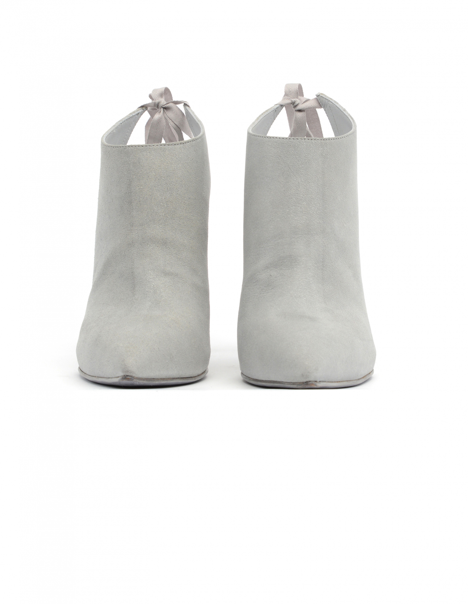 A.F.Vandevorst Grey Suede Ankle Boots