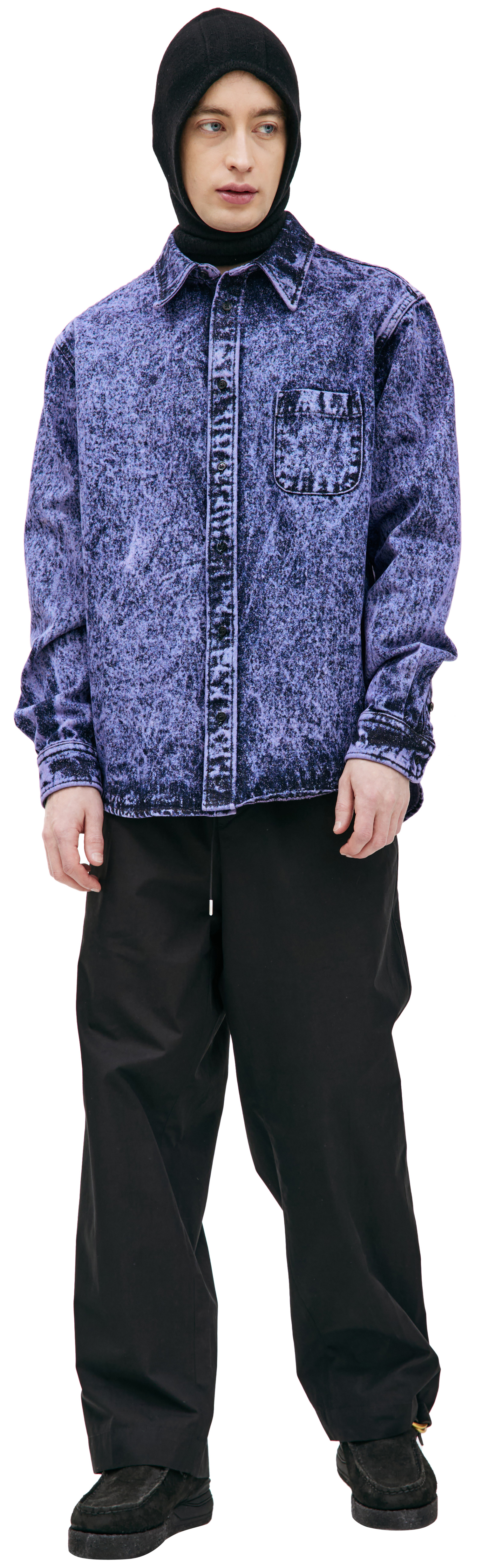 Marni Purple denim shirt