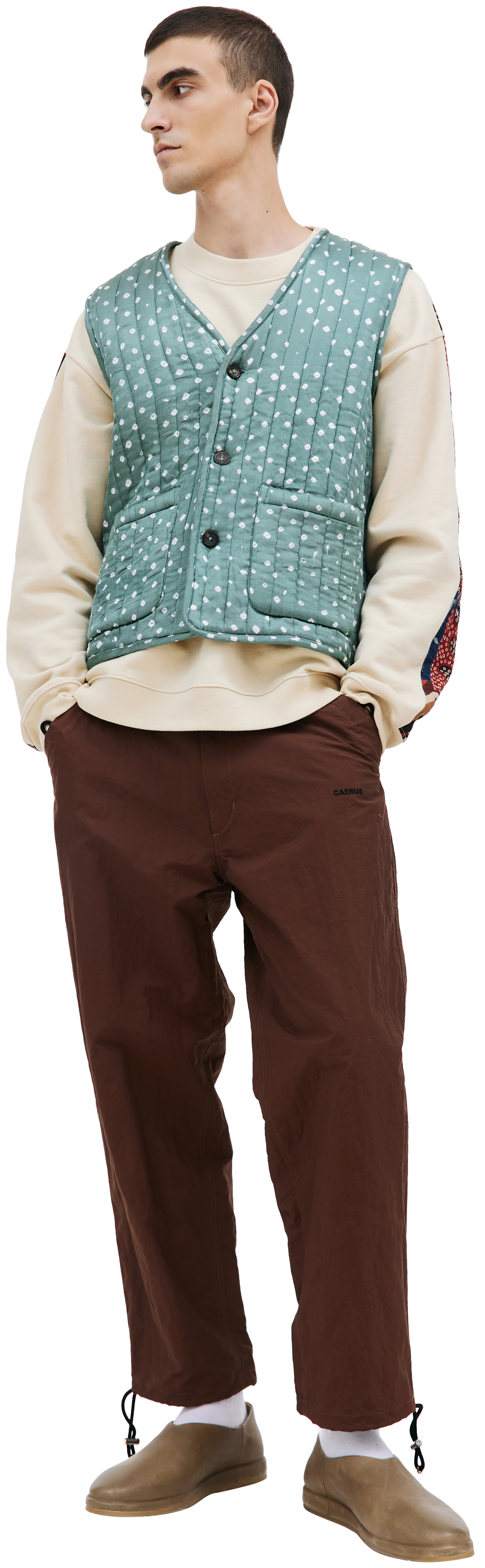 KARU RESEARCH Quilted silk vest