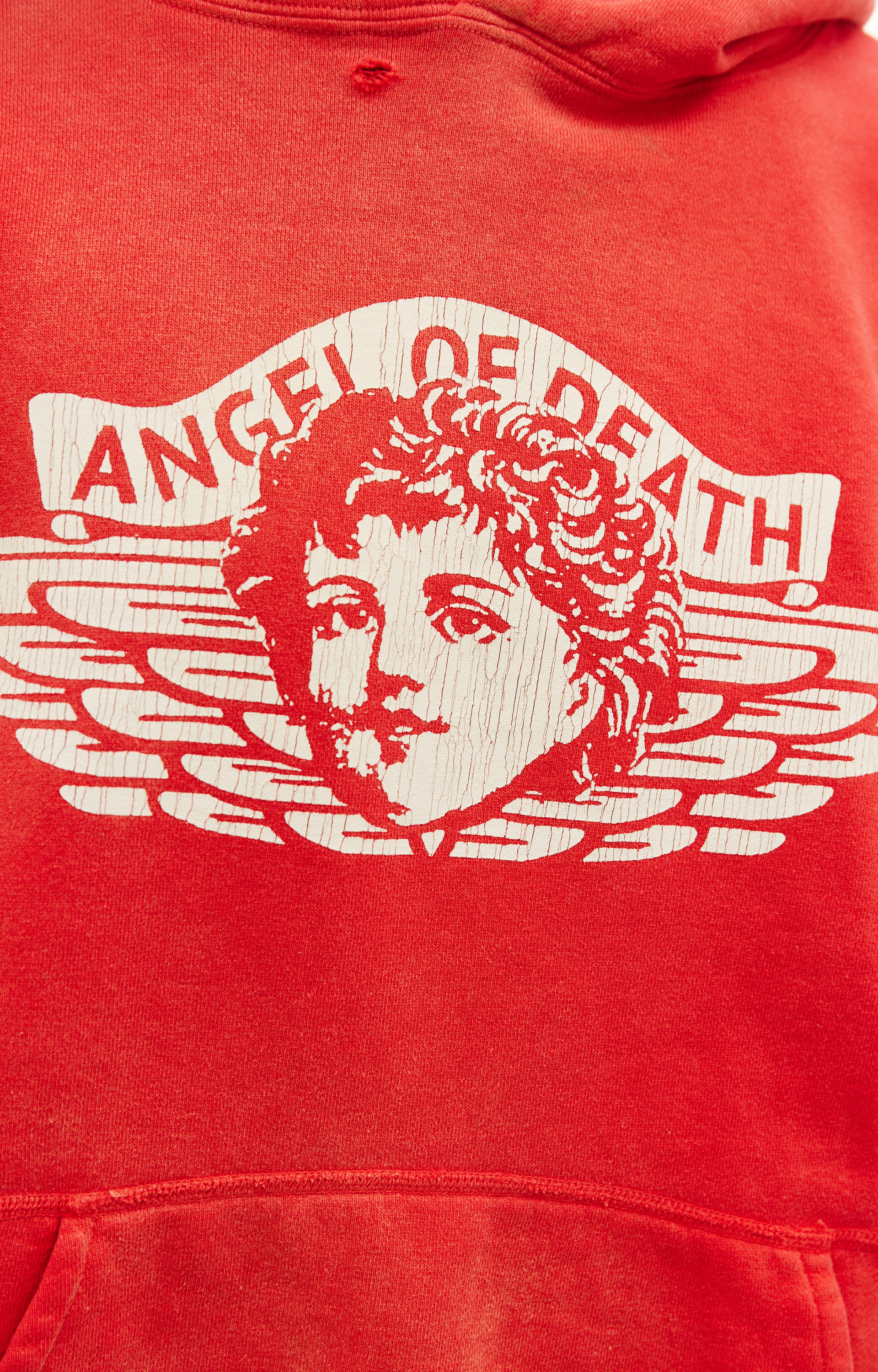 Saint Michael Faded printed hoodie