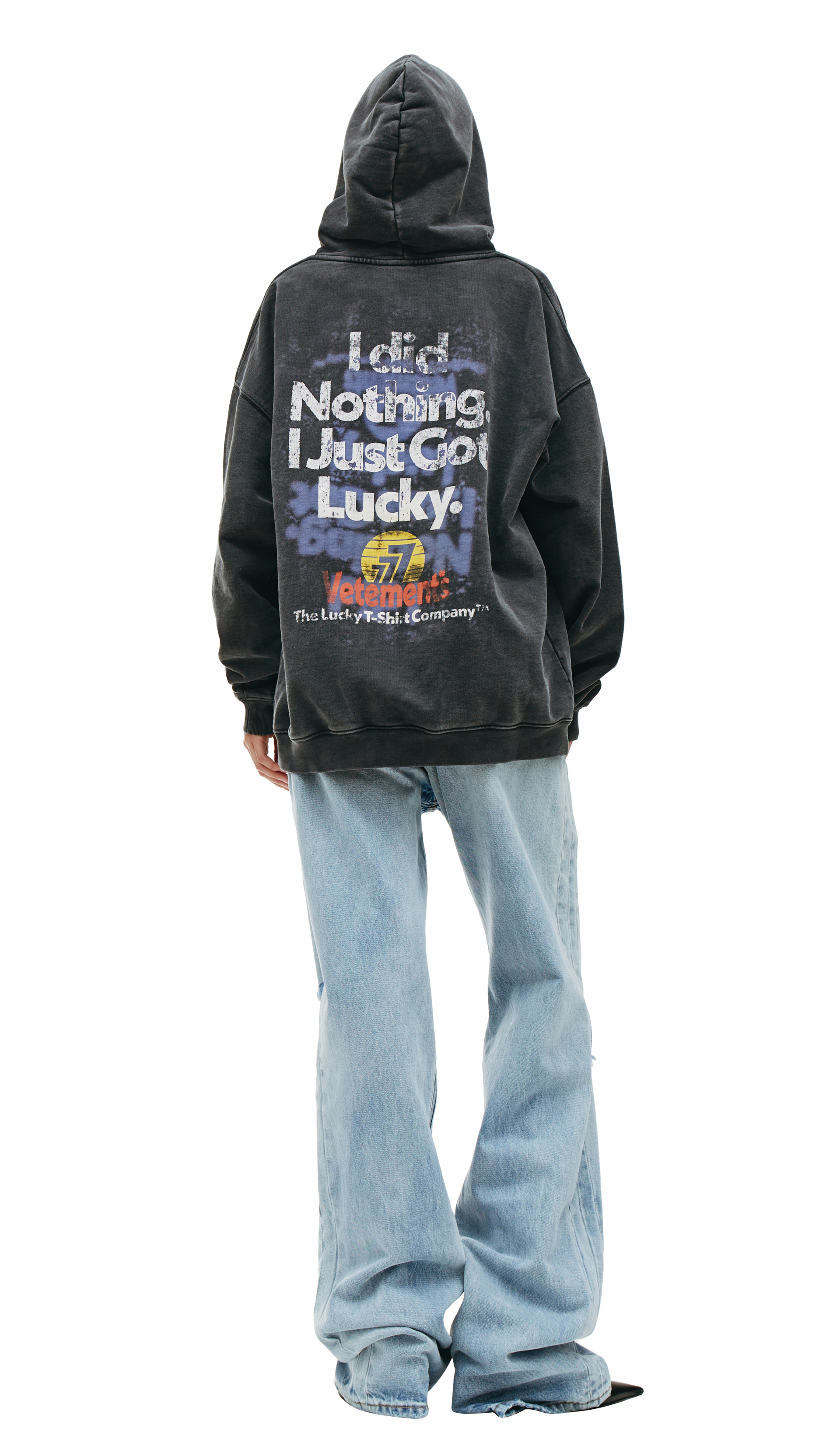 VETEMENTS Oversize printed hoodie