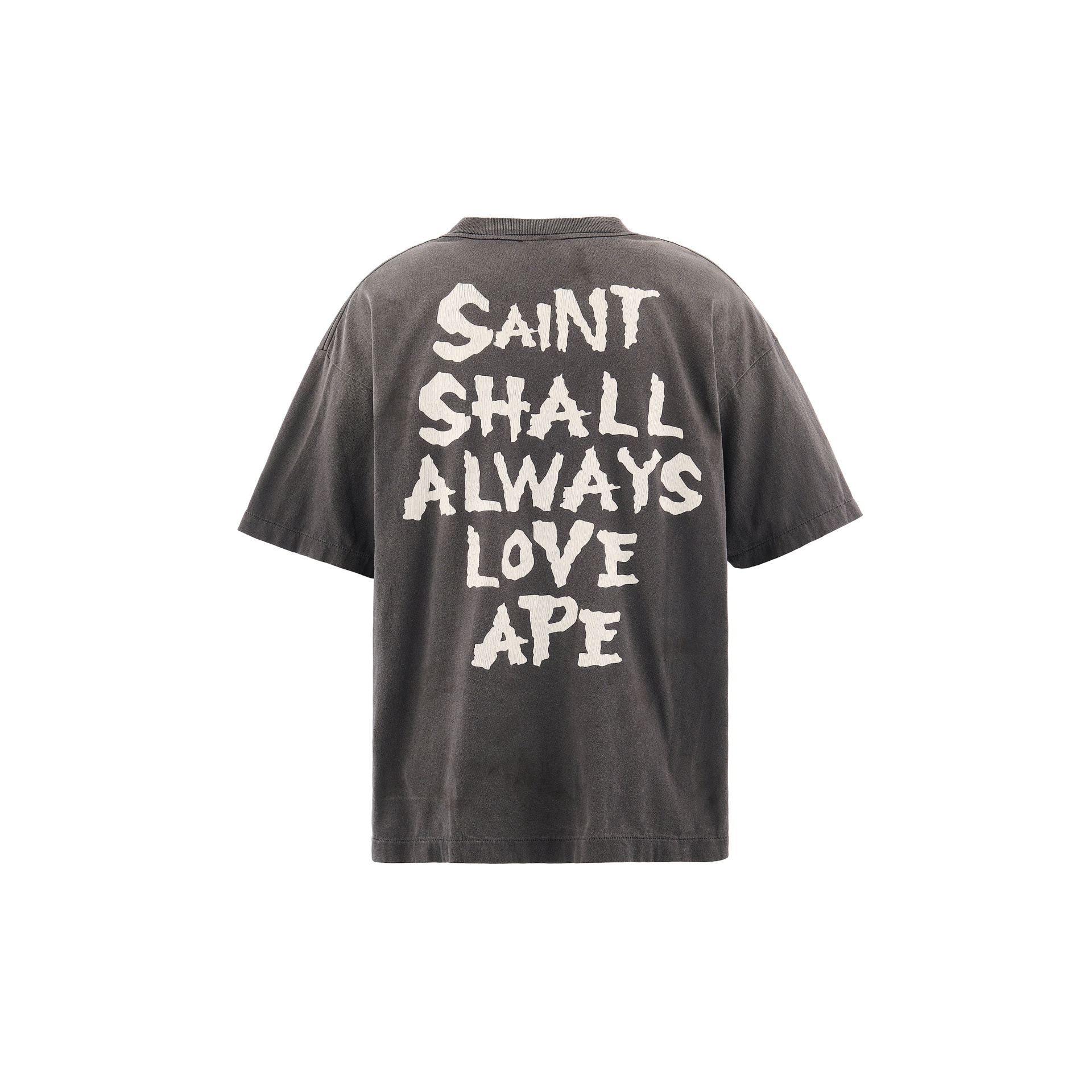 Saint Mxxxxxx Bape Always Love Ape Short Sleeve T-Shirt