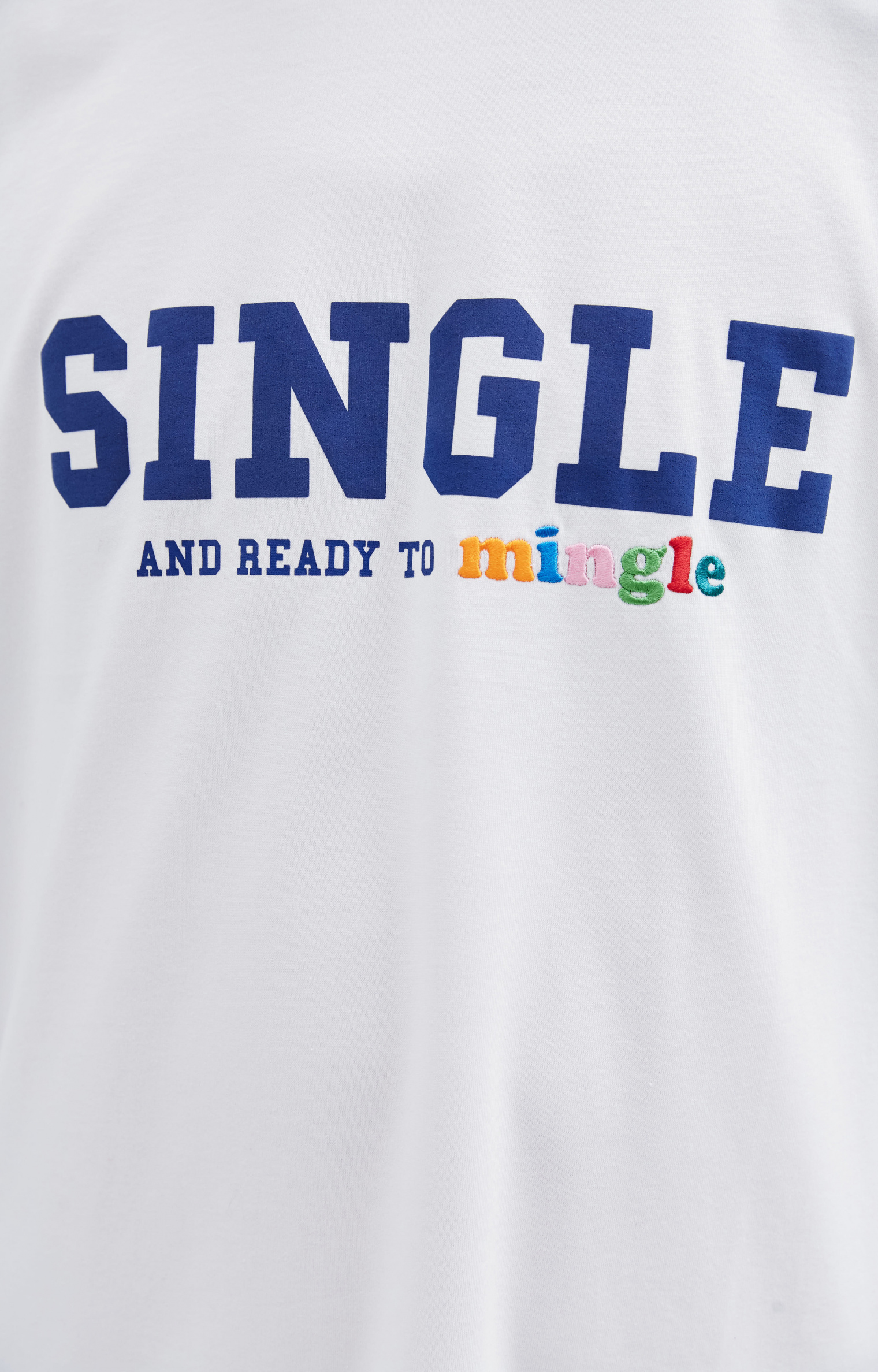 VETEMENTS Single Mingle printed T-shirt